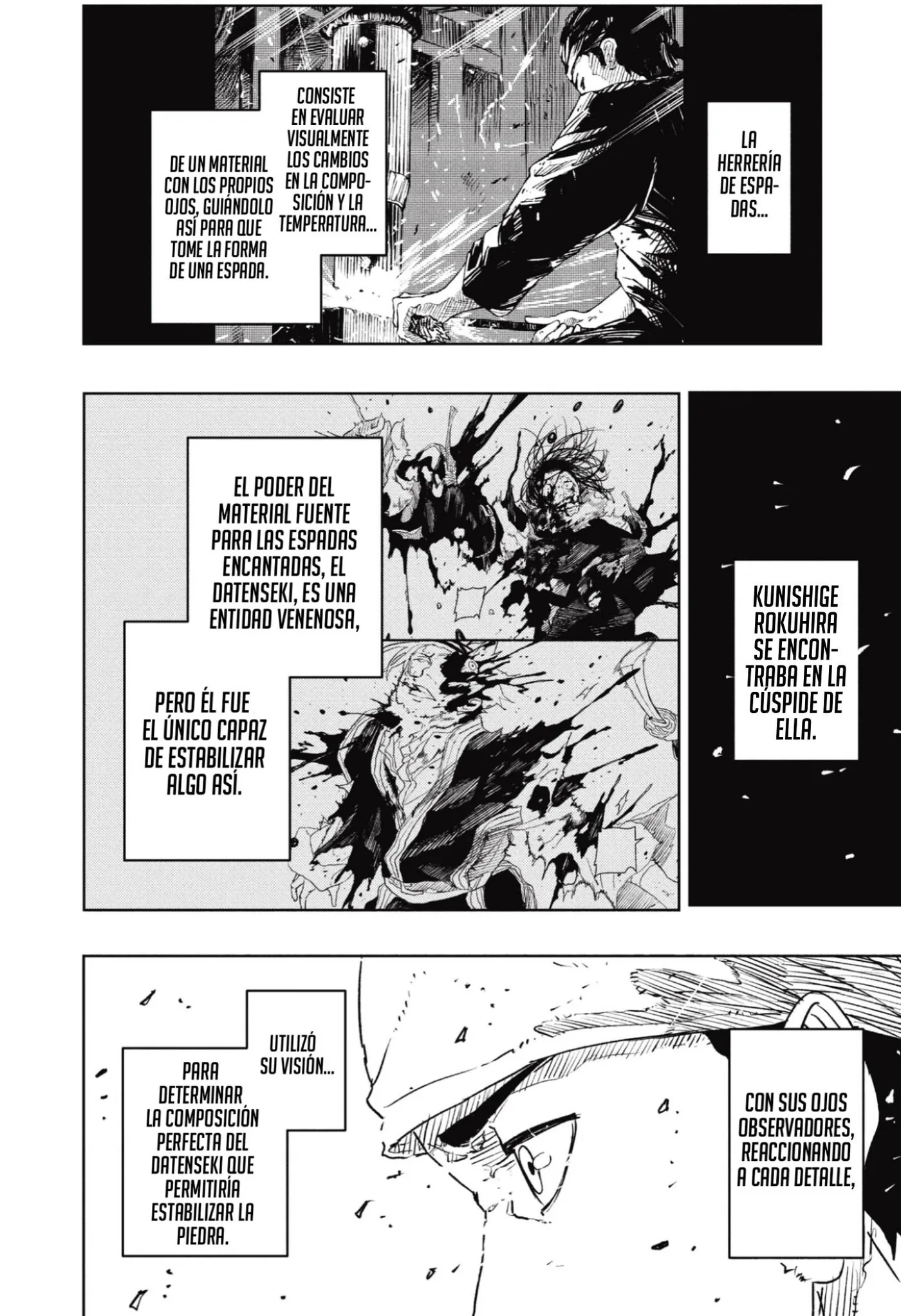 Kagurabachi capítulo 65, página 5