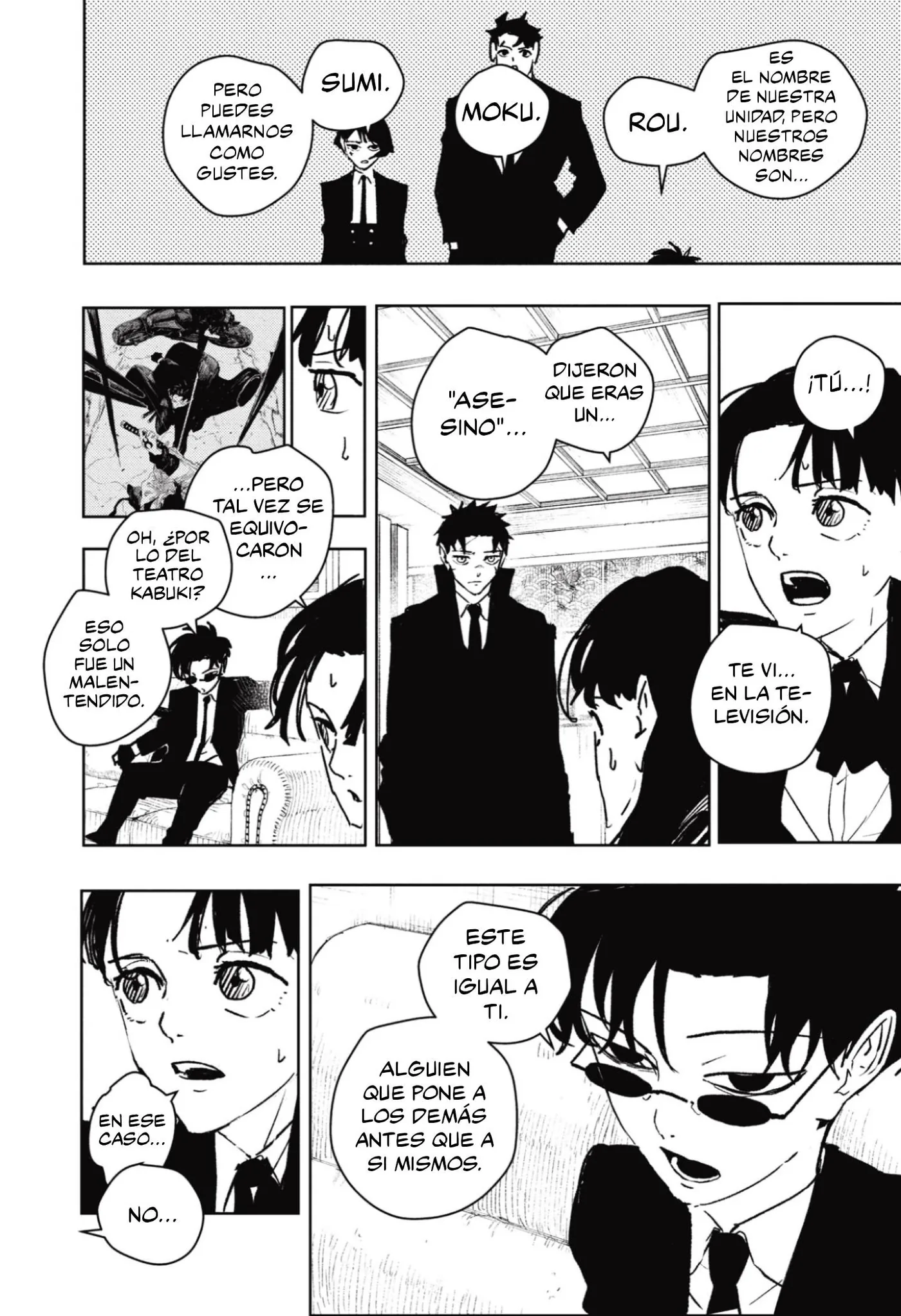 Kagurabachi capítulo 65, página 11
