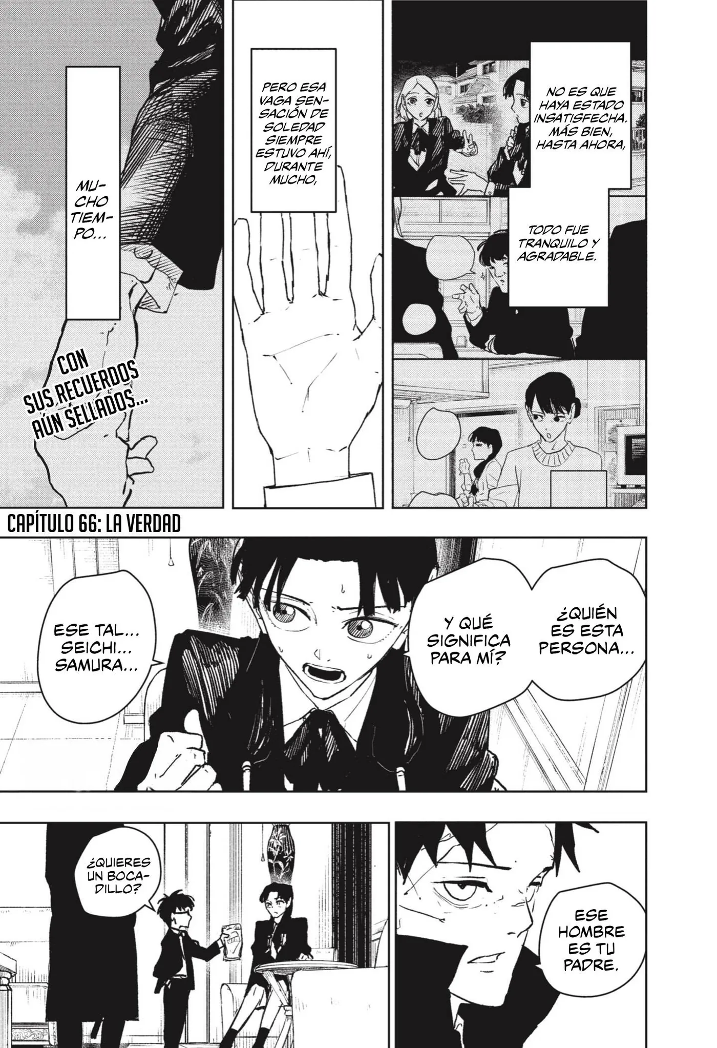 Kagurabachi capítulo 66, página 2