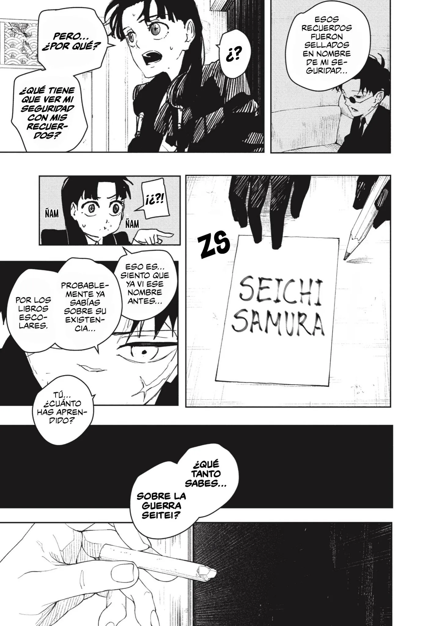 Kagurabachi capítulo 66, página 4