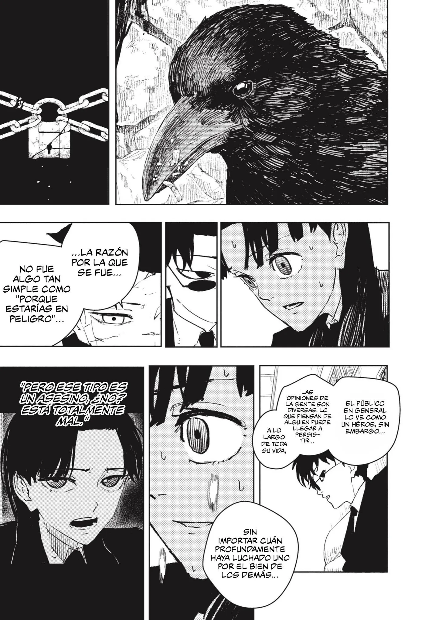 Kagurabachi capítulo 66, página 12