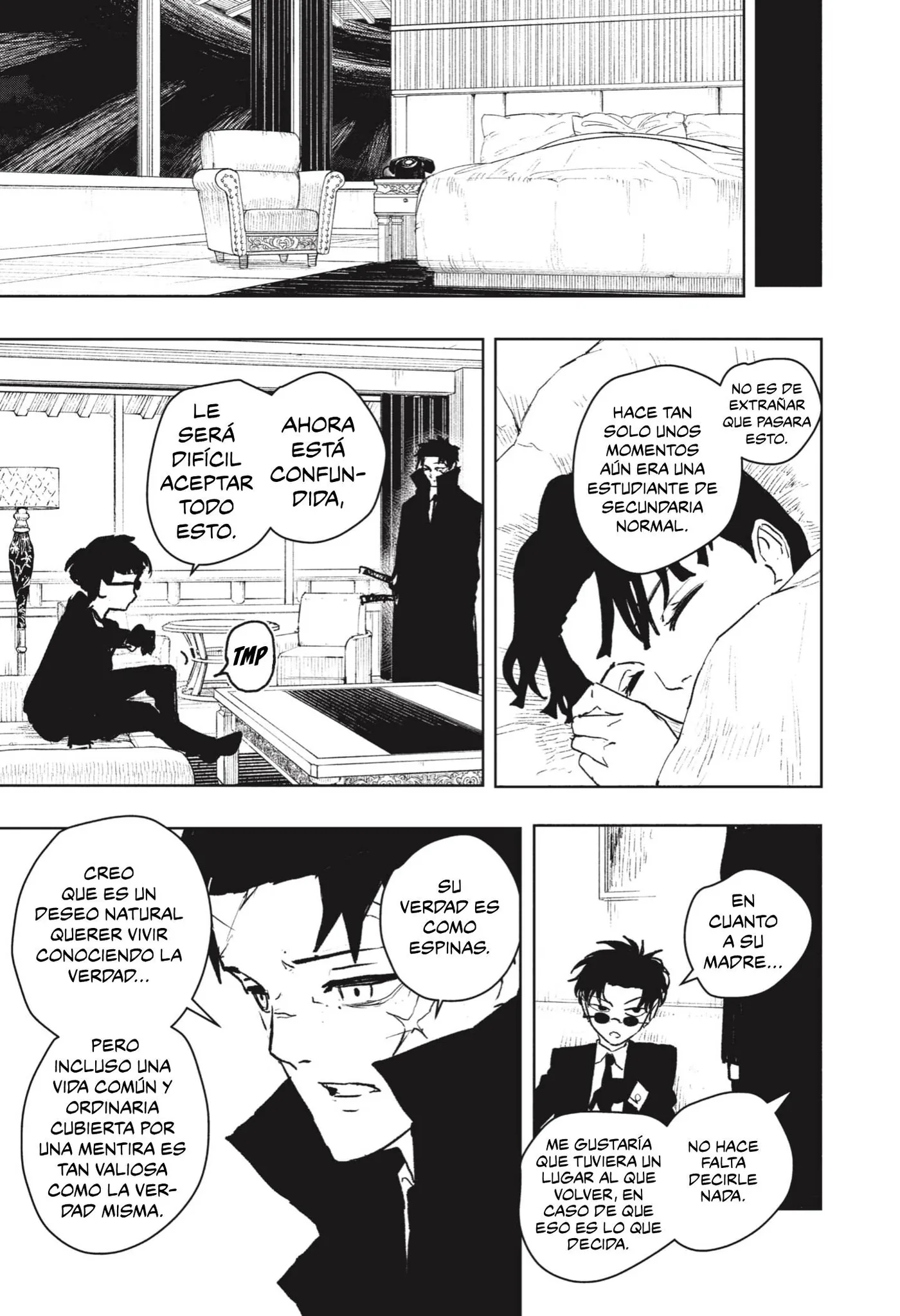 Kagurabachi capítulo 66, página 14