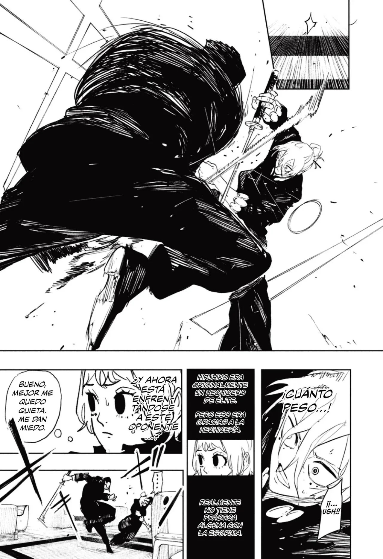 Kagurabachi capítulo 67, página 4