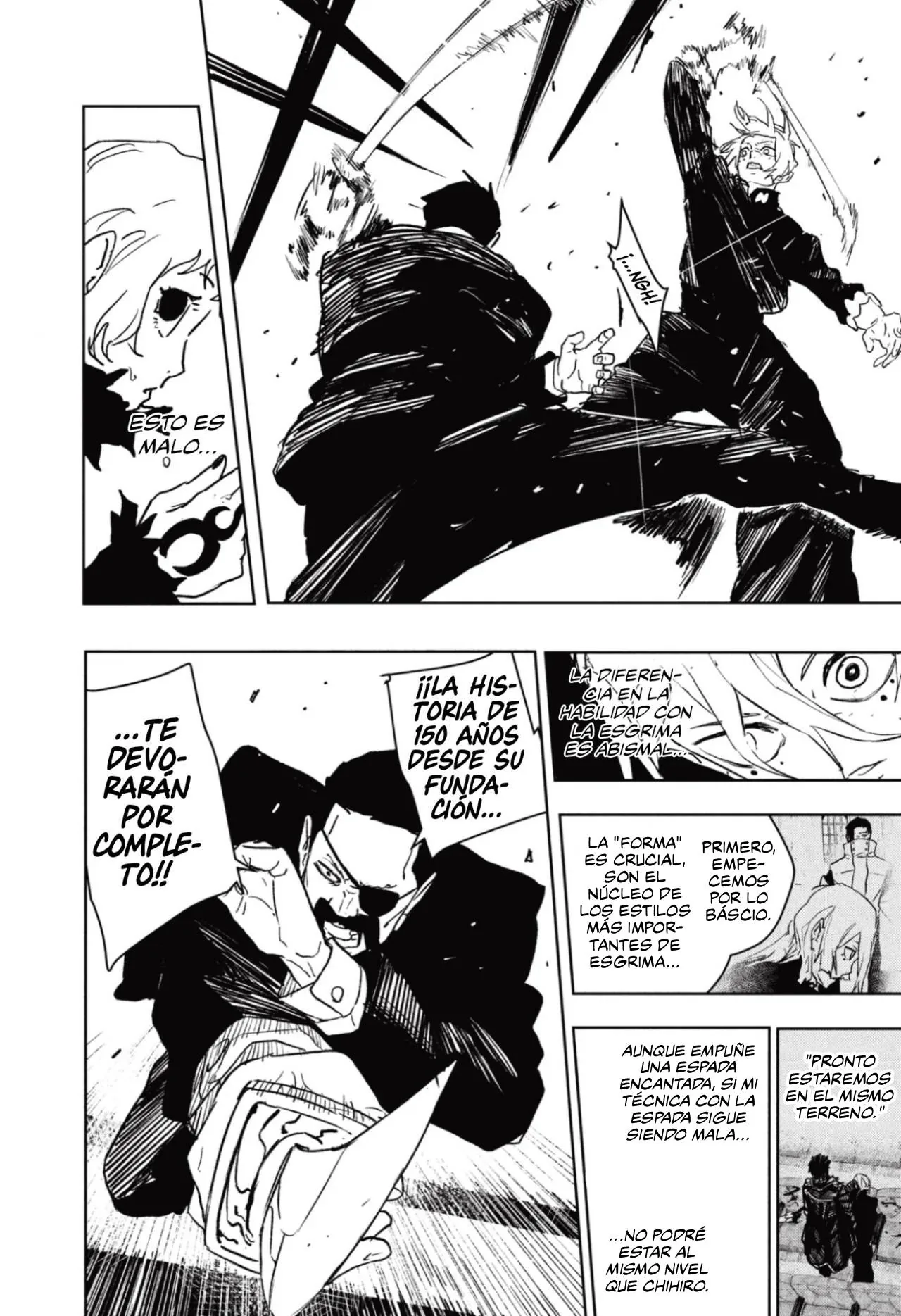 Kagurabachi capítulo 67, página 5