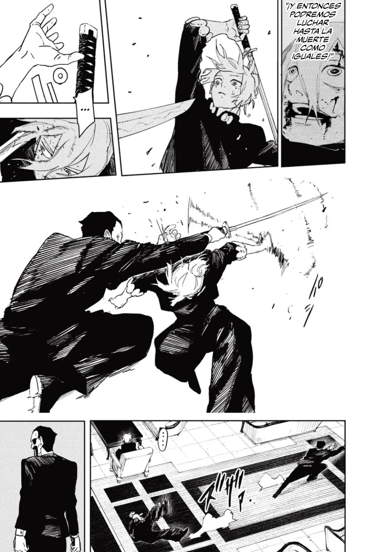Kagurabachi capítulo 67, página 6