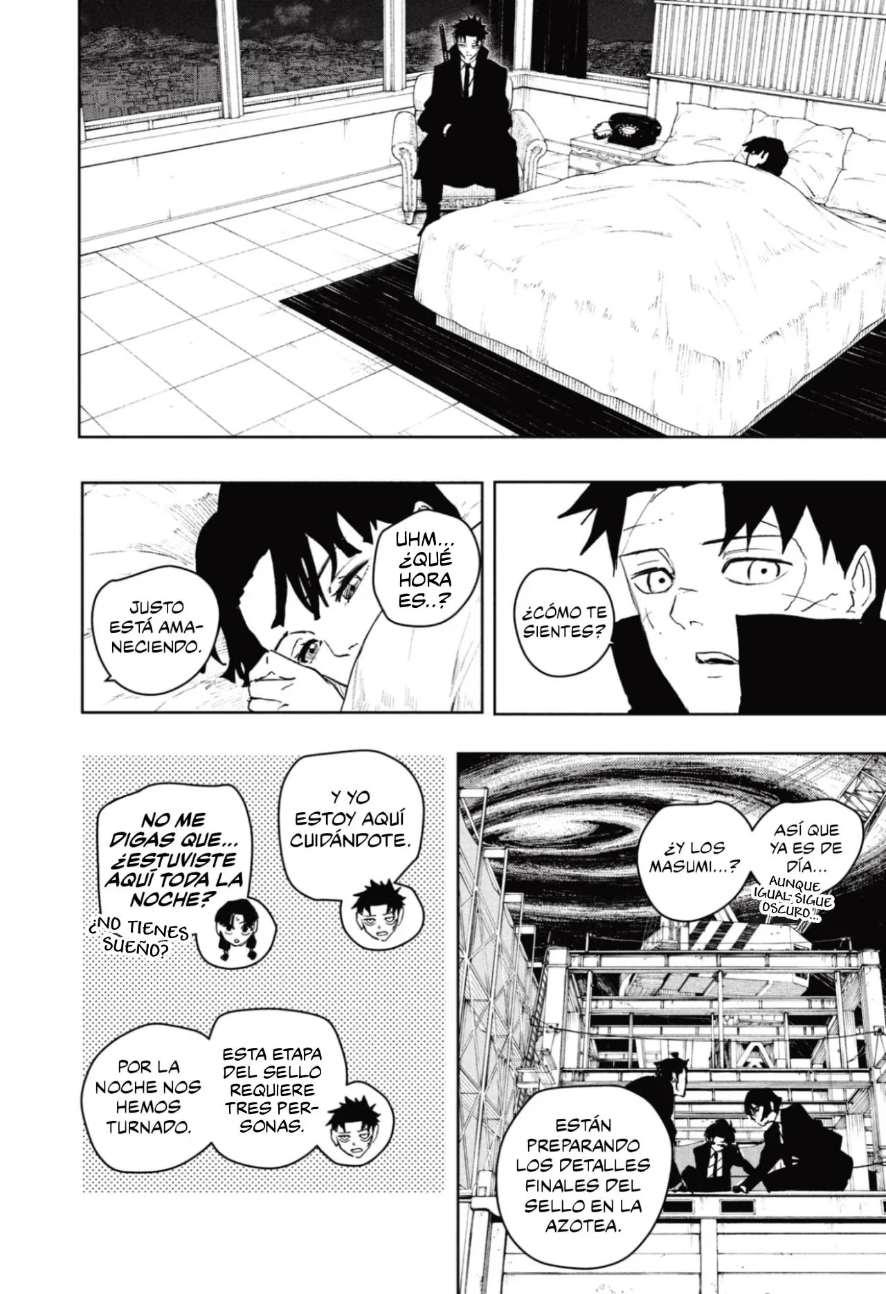 Kagurabachi capítulo 67, página 9