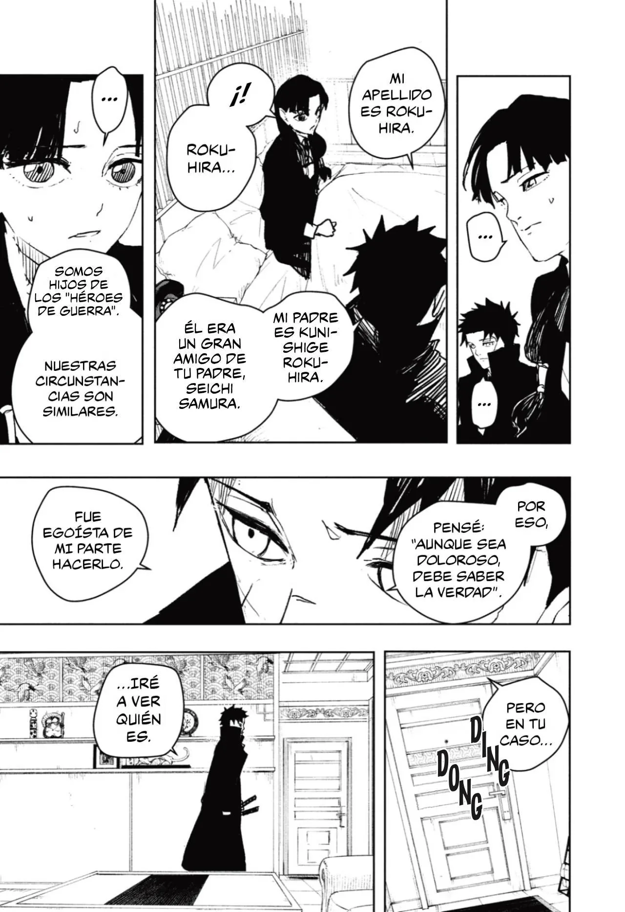 Kagurabachi capítulo 67, página 12