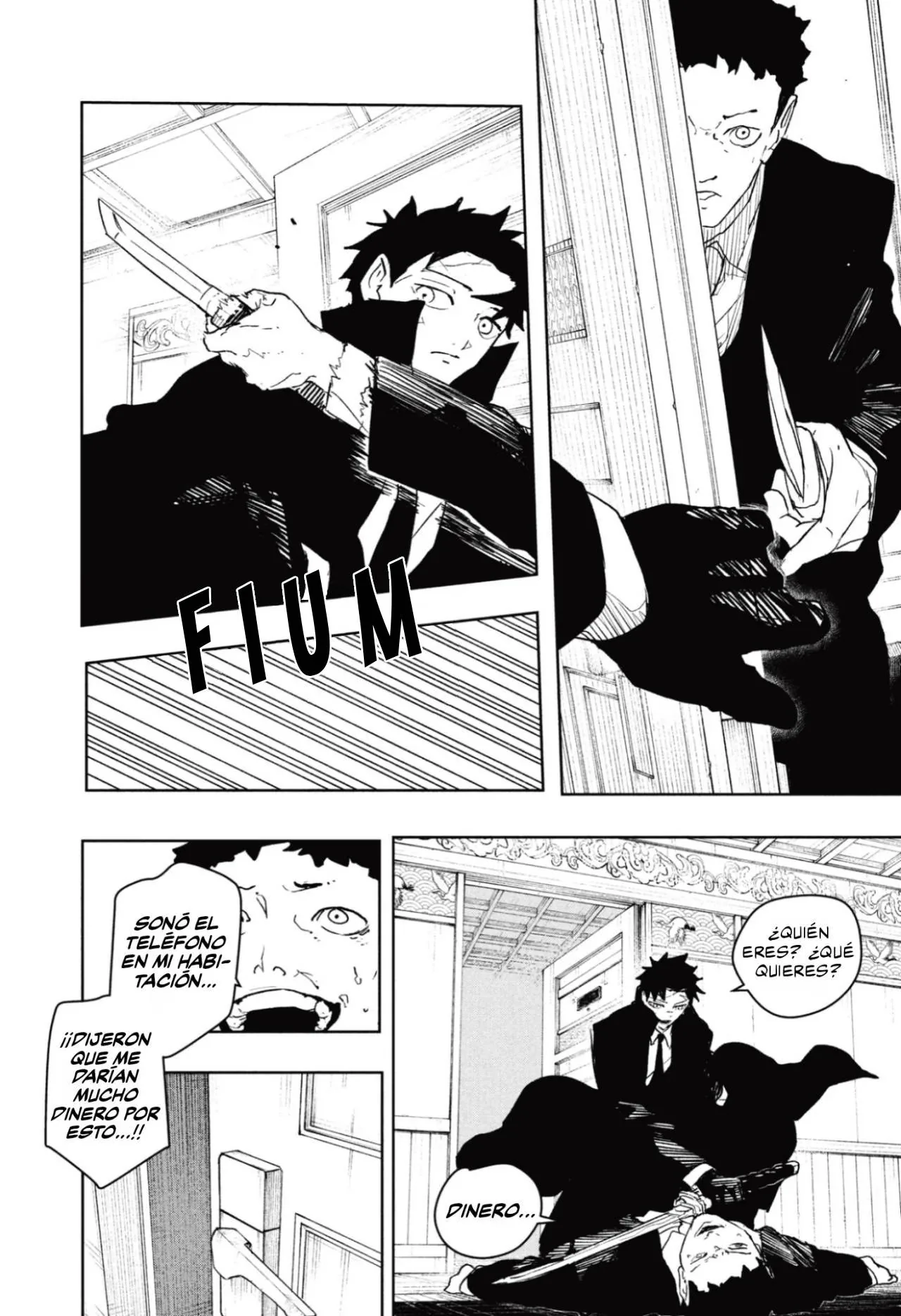 Kagurabachi capítulo 67, página 13