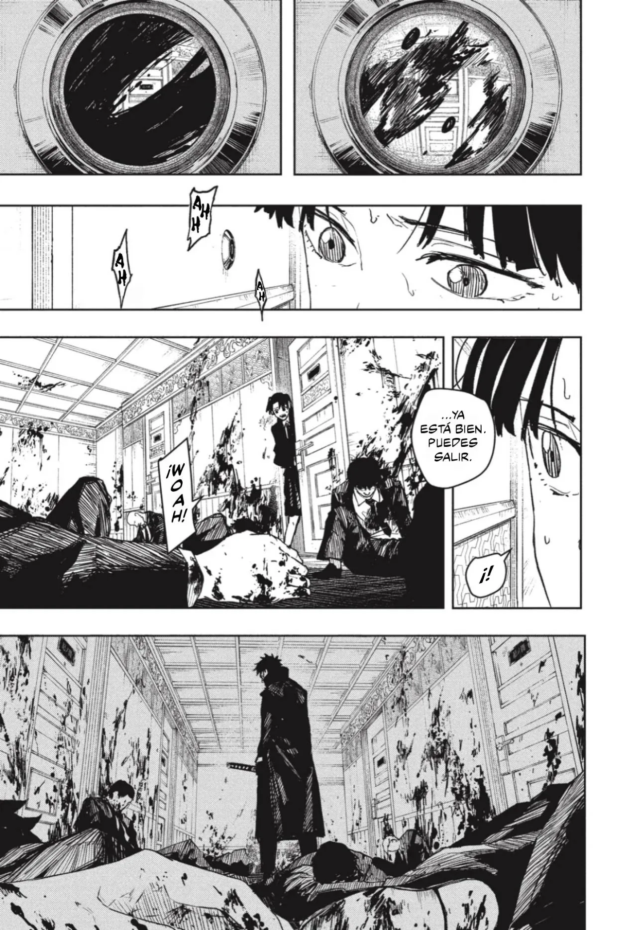 Kagurabachi capítulo 67, página 16