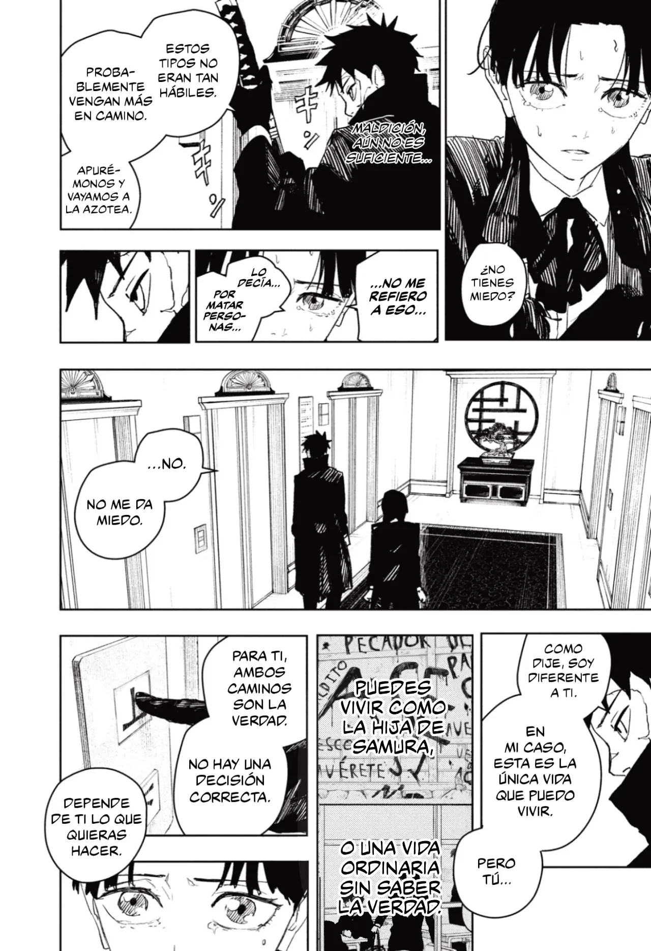 Kagurabachi capítulo 67, página 17