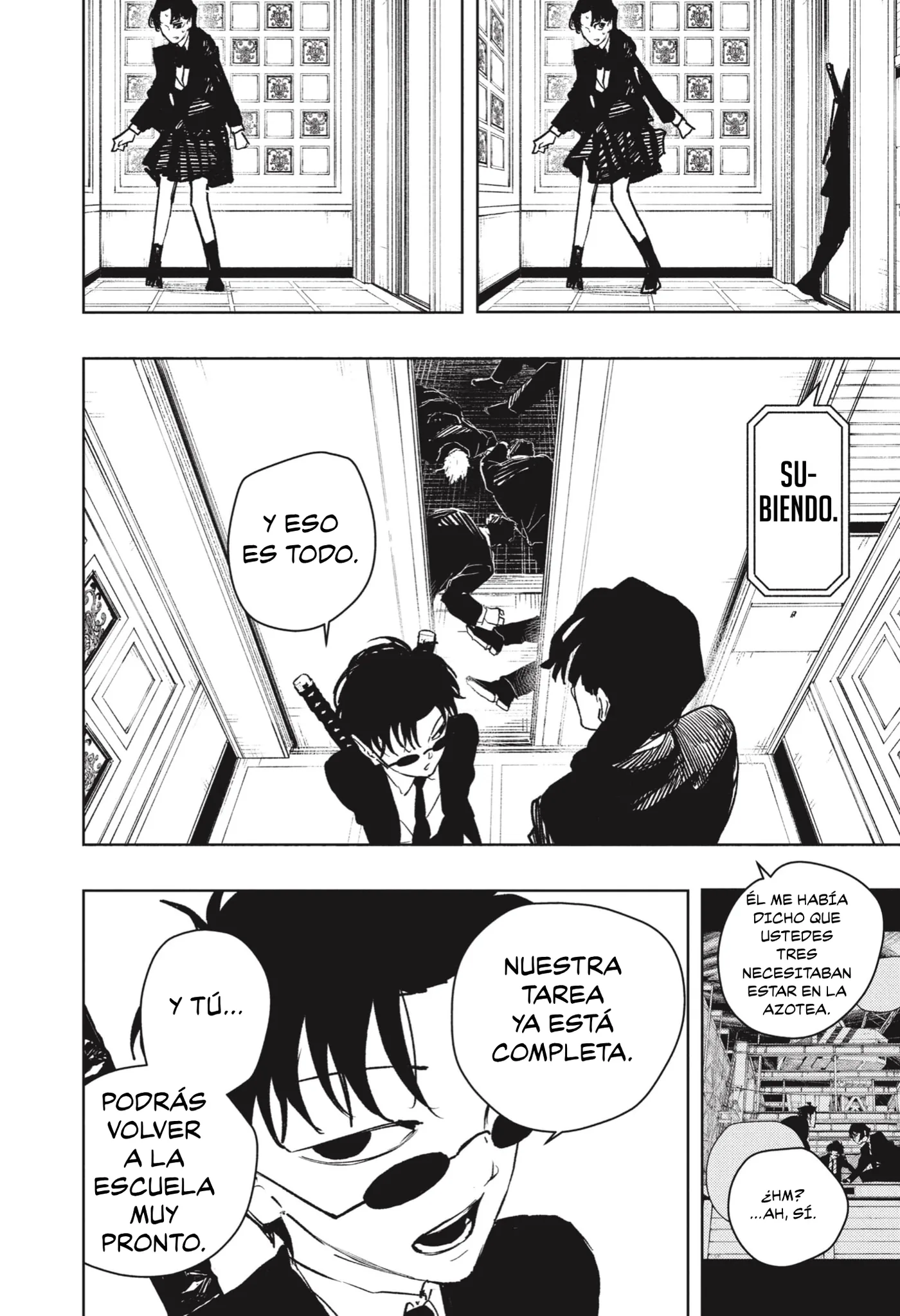 Kagurabachi capítulo 68, página 7