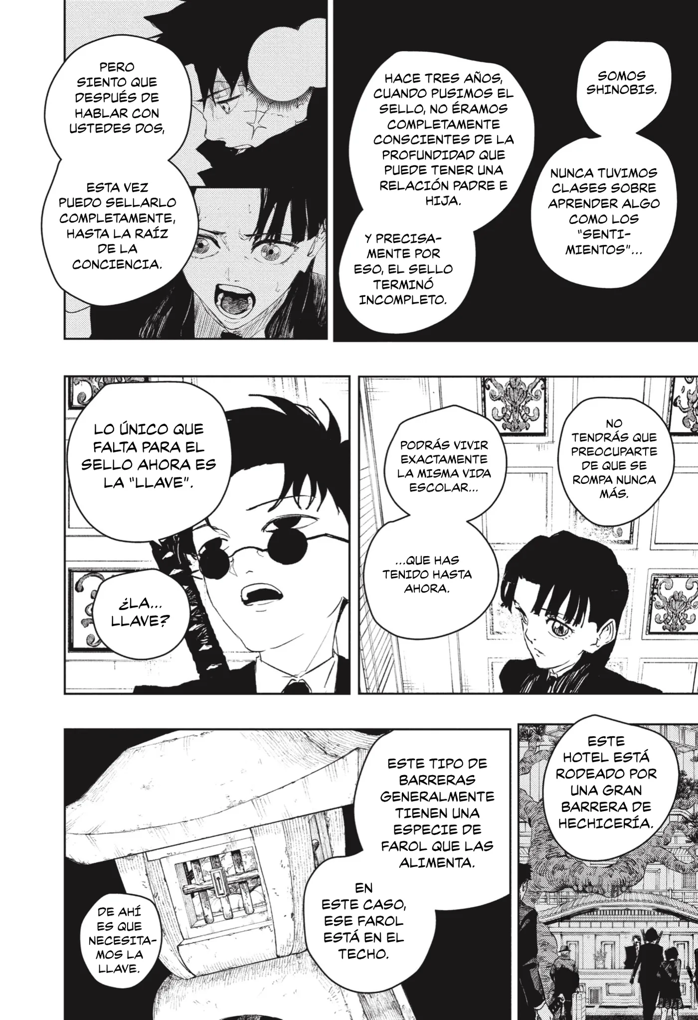 Kagurabachi capítulo 68, página 9