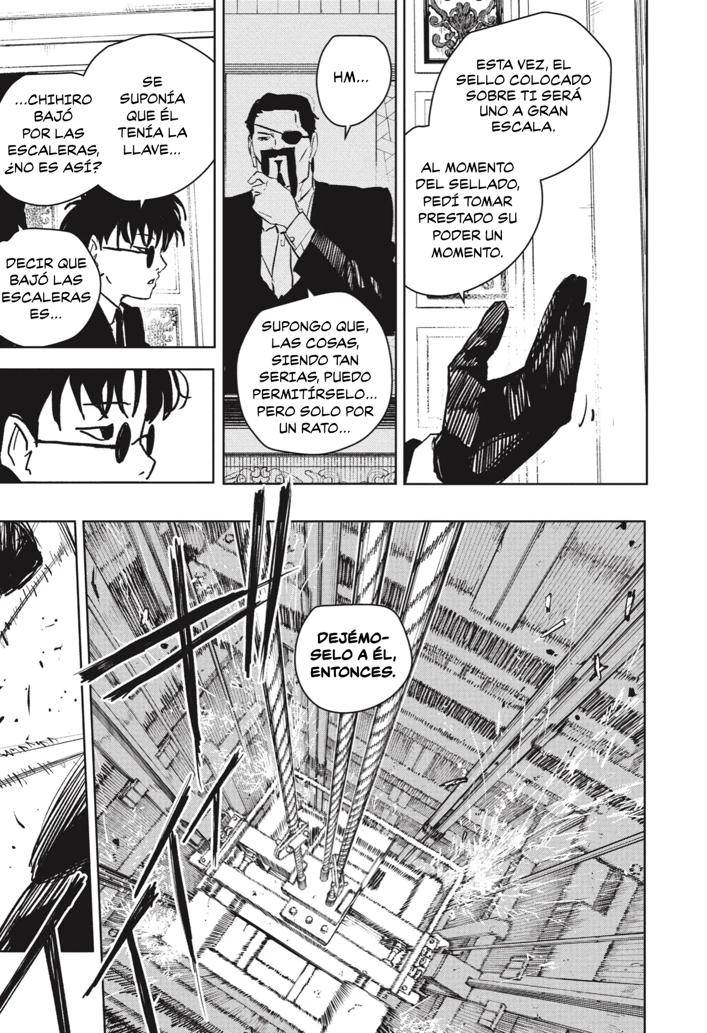 Kagurabachi capítulo 68, página 10