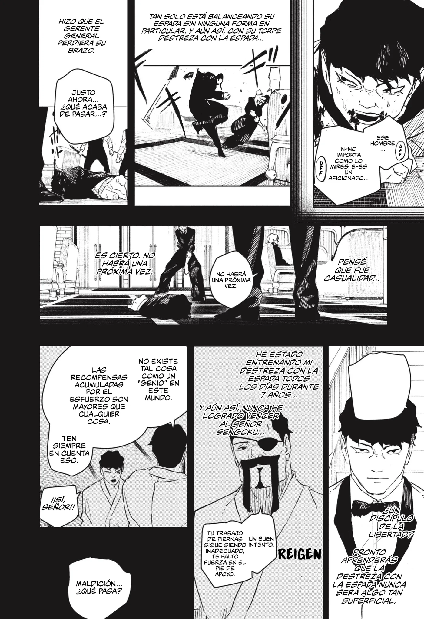 Kagurabachi capítulo 68, página 13