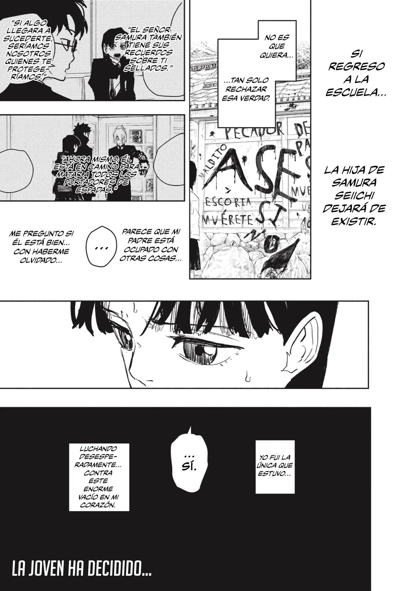 Kagurabachi capítulo 68, página 19