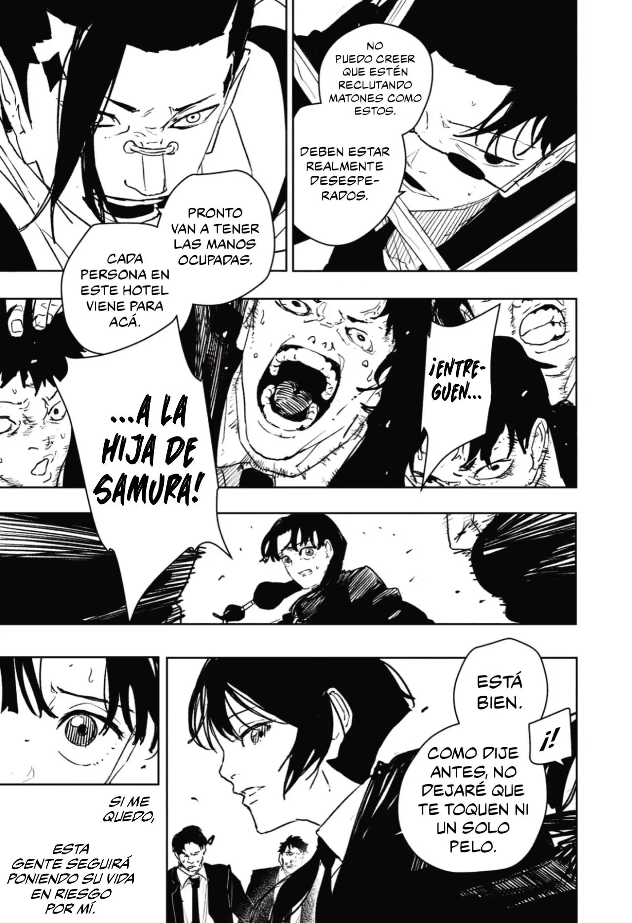 Kagurabachi capítulo 69, página 6