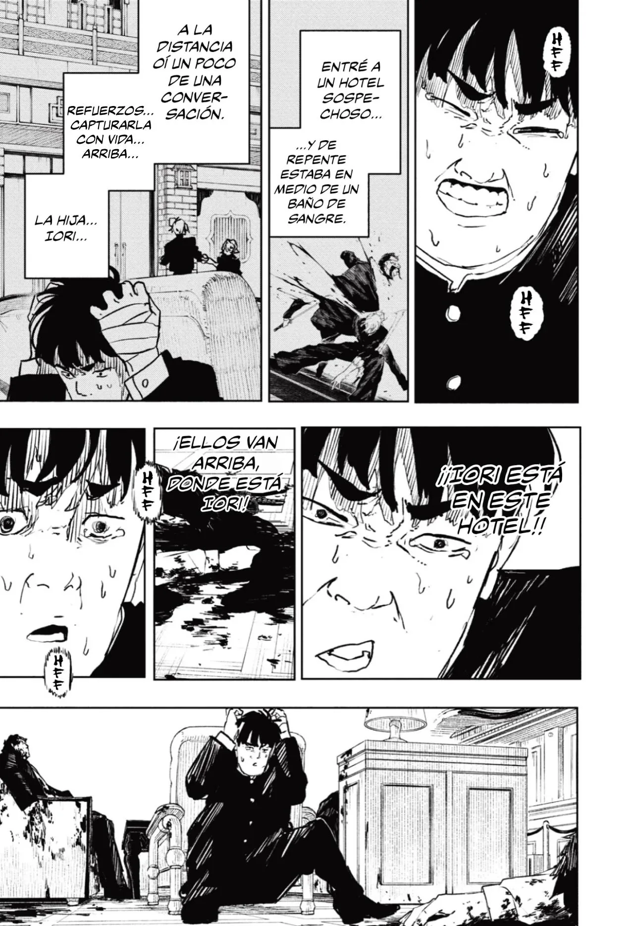 Kagurabachi capítulo 69, página 10