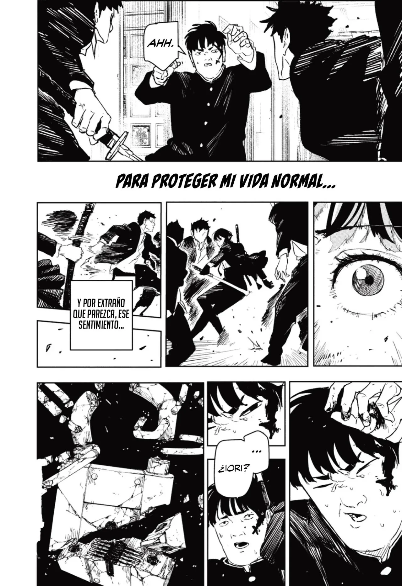 Kagurabachi capítulo 69, página 19