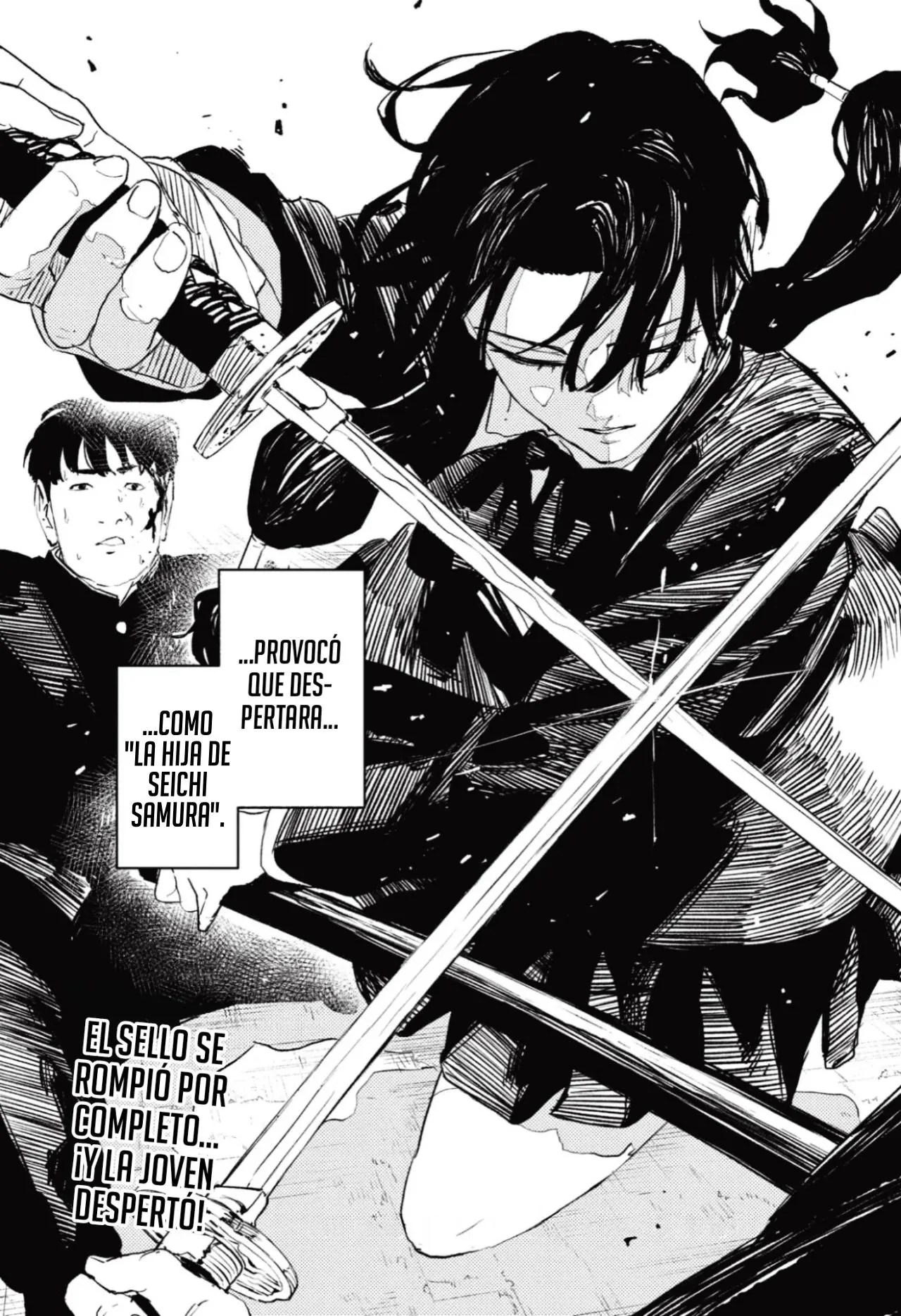 Kagurabachi capítulo 69, página 20