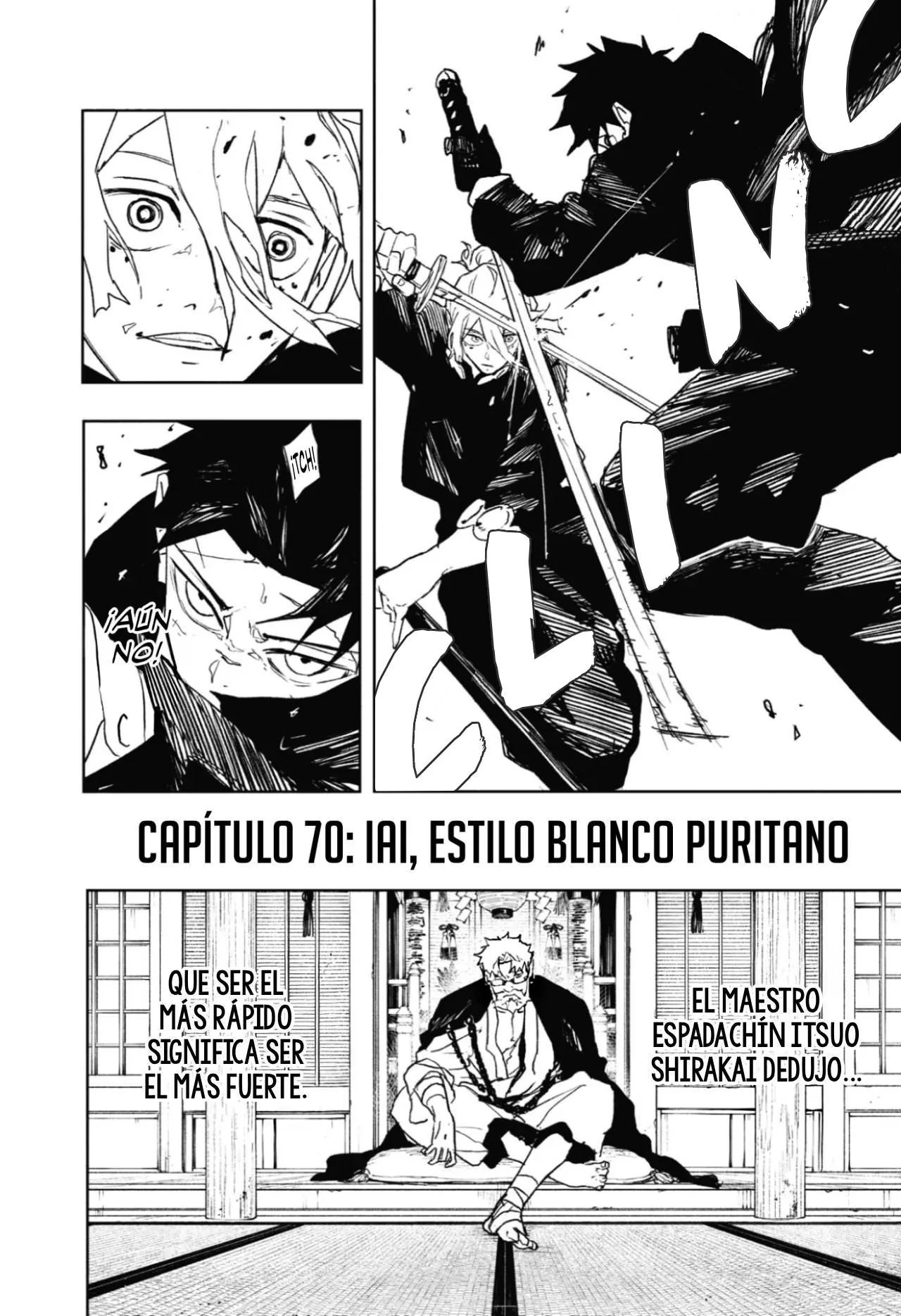 Kagurabachi capítulo 70, página 3
