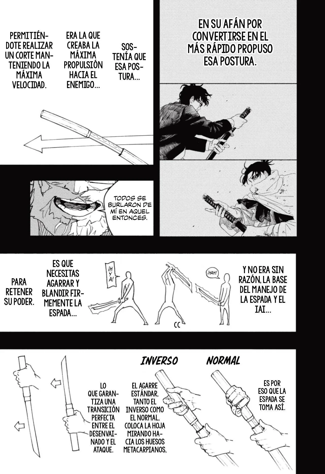 Kagurabachi capítulo 70, página 4
