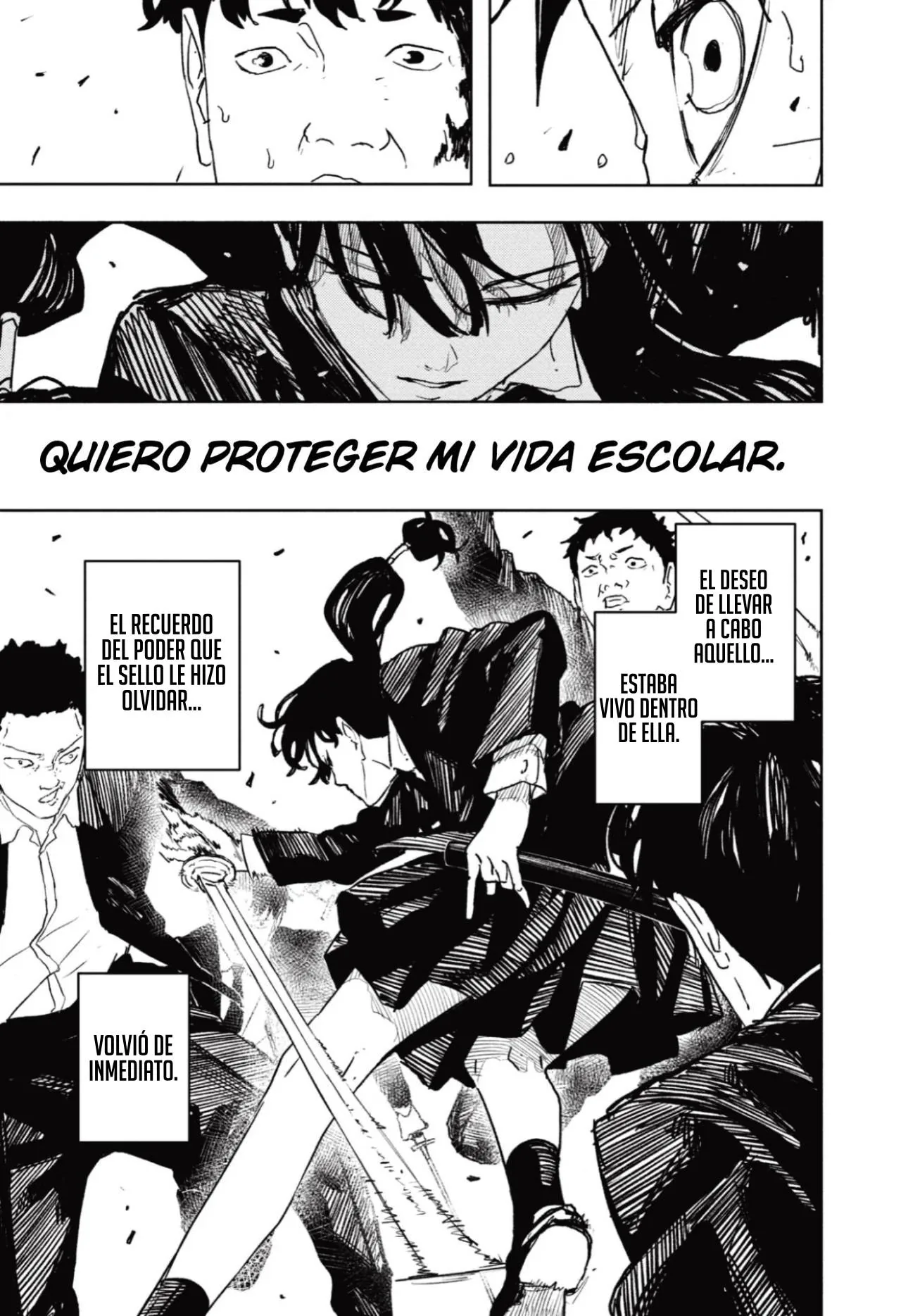 Kagurabachi capítulo 70, página 16