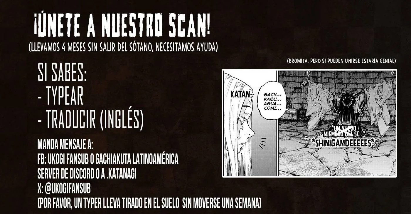 Kagurabachi capítulo 70, página 20