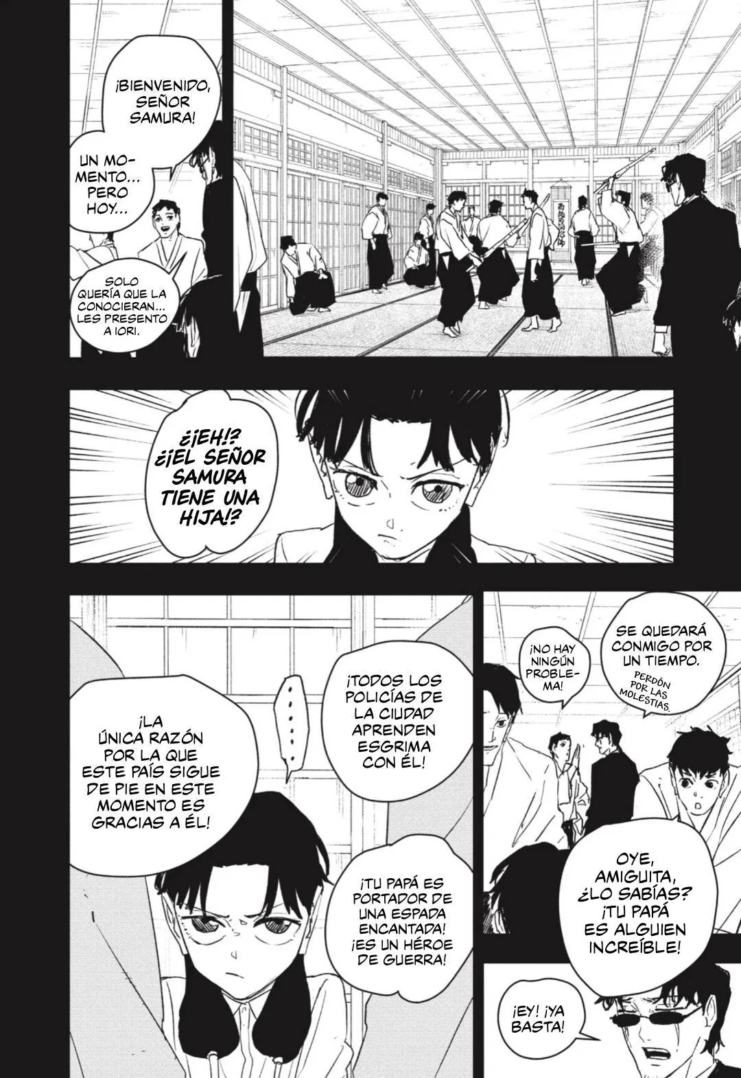 Kagurabachi capítulo 71, página 5