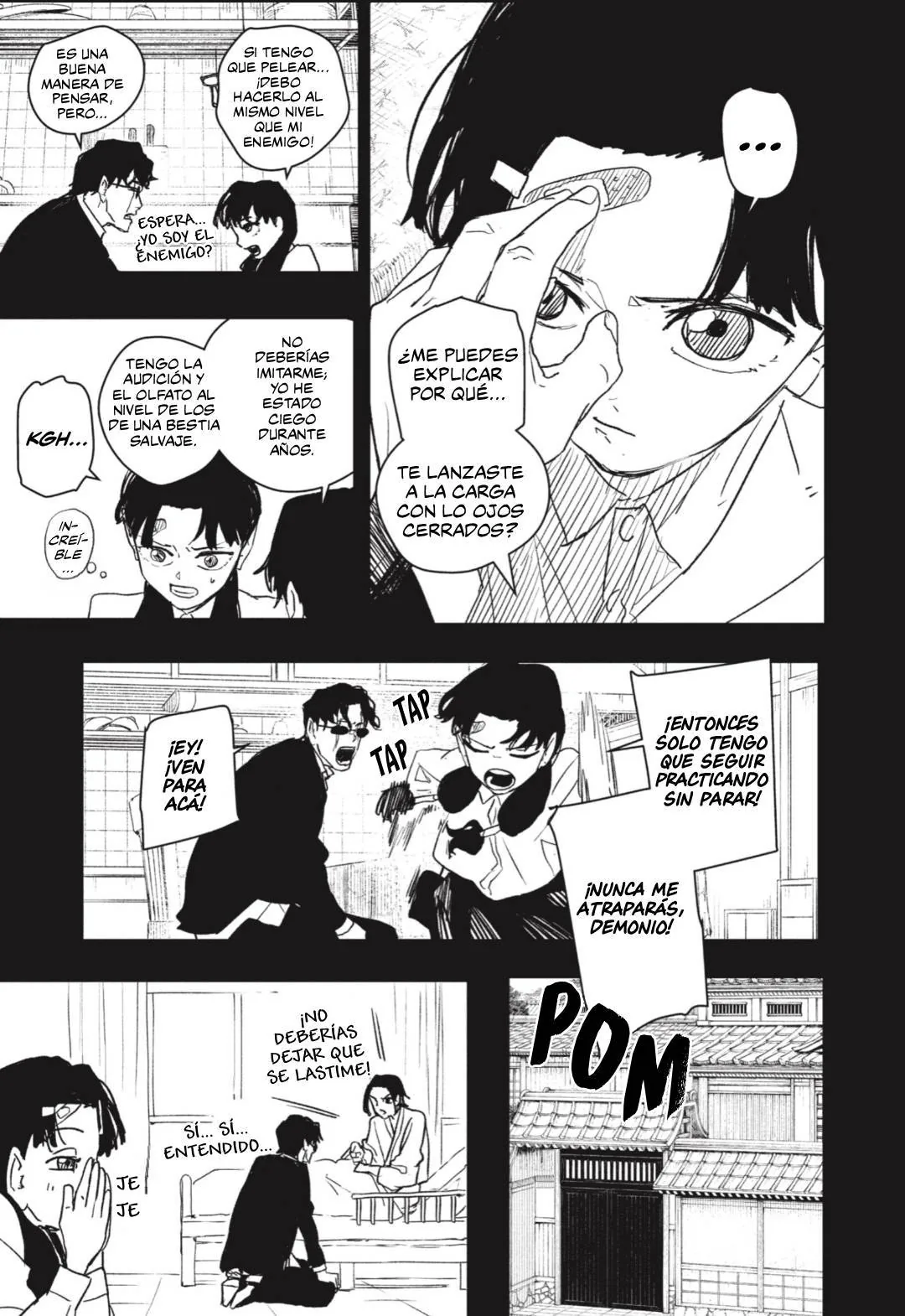 Kagurabachi capítulo 71, página 8
