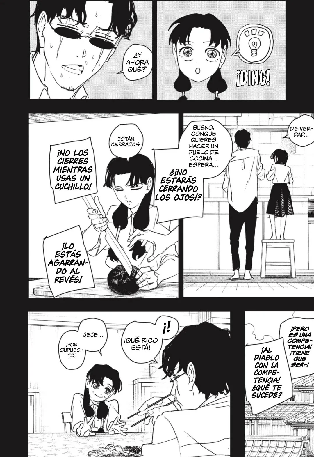 Kagurabachi capítulo 71, página 9