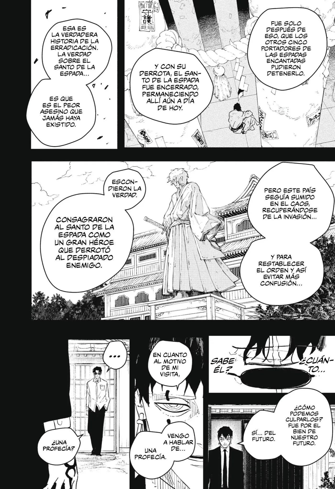 Kagurabachi capítulo 72, página 8