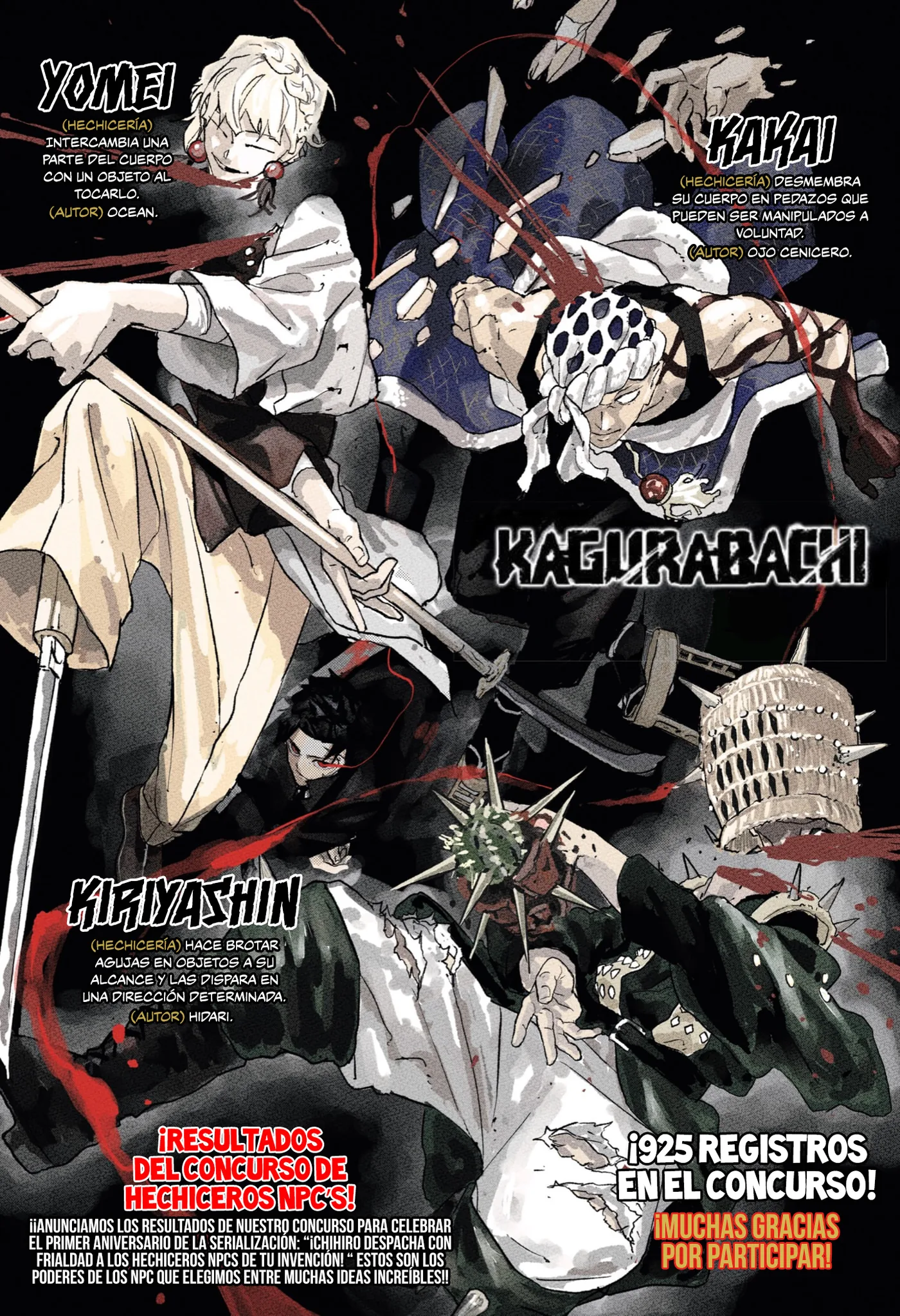 Kagurabachi capítulo 73, página 2