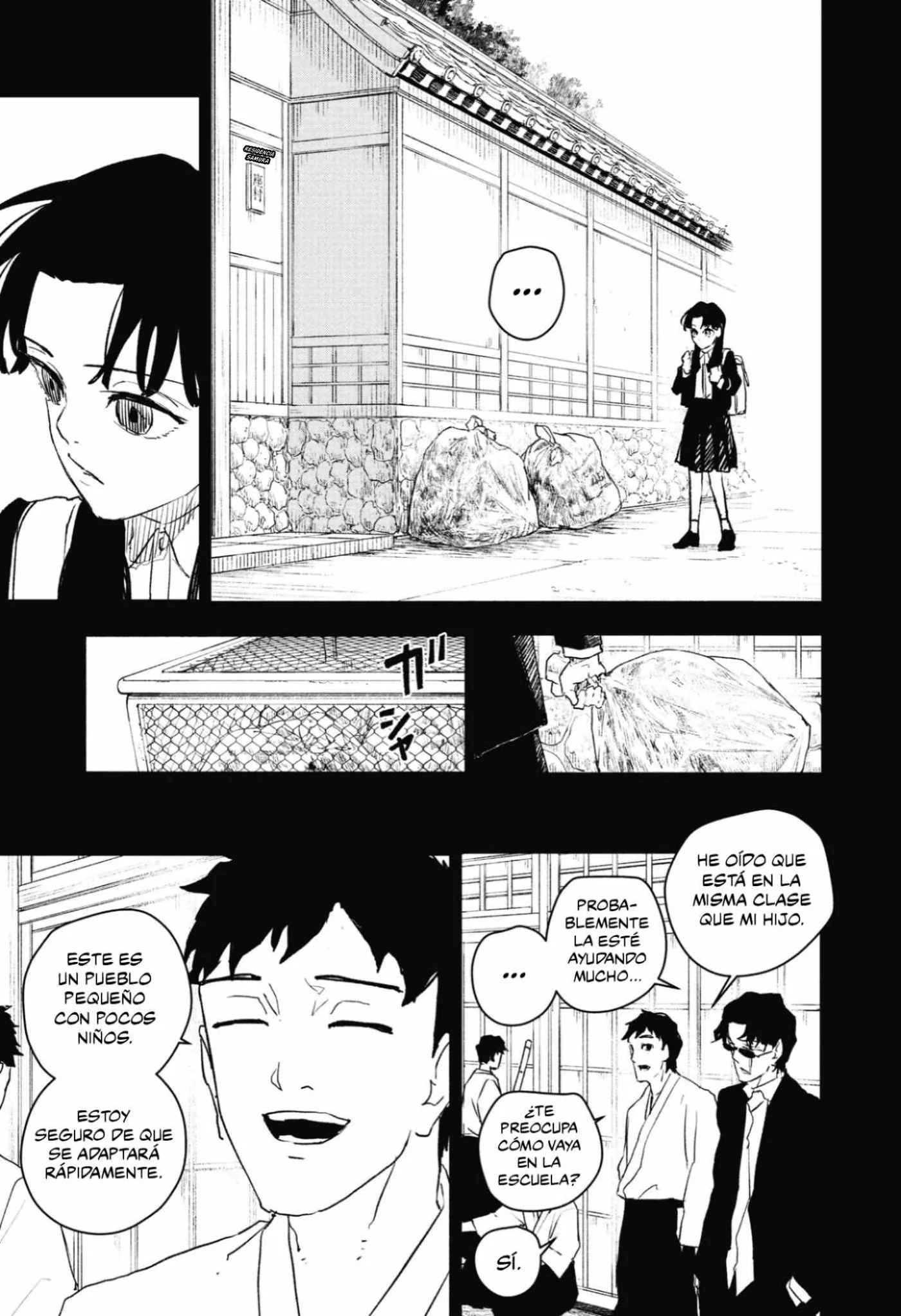 Kagurabachi capítulo 73, página 4