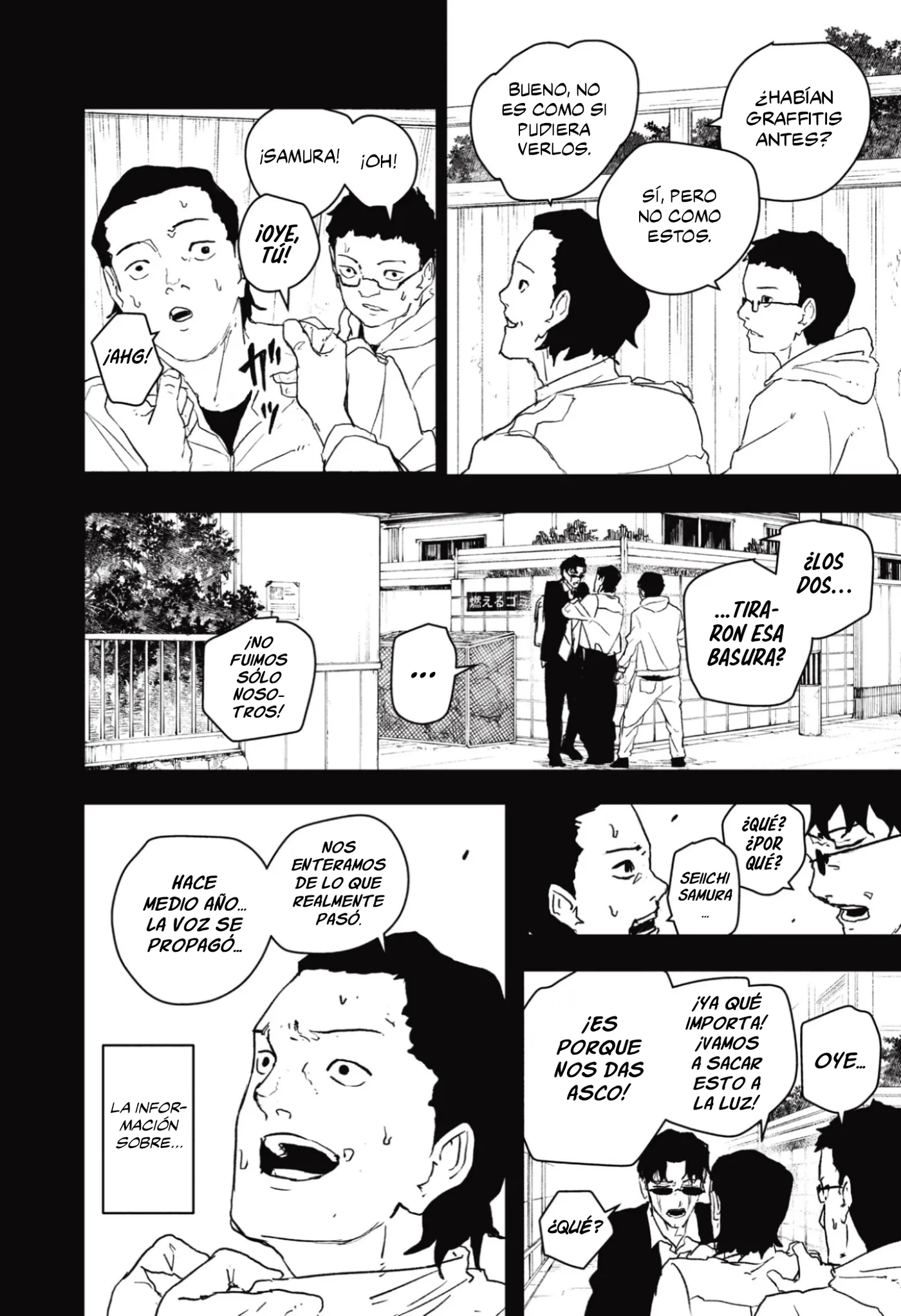 Kagurabachi capítulo 73, página 13
