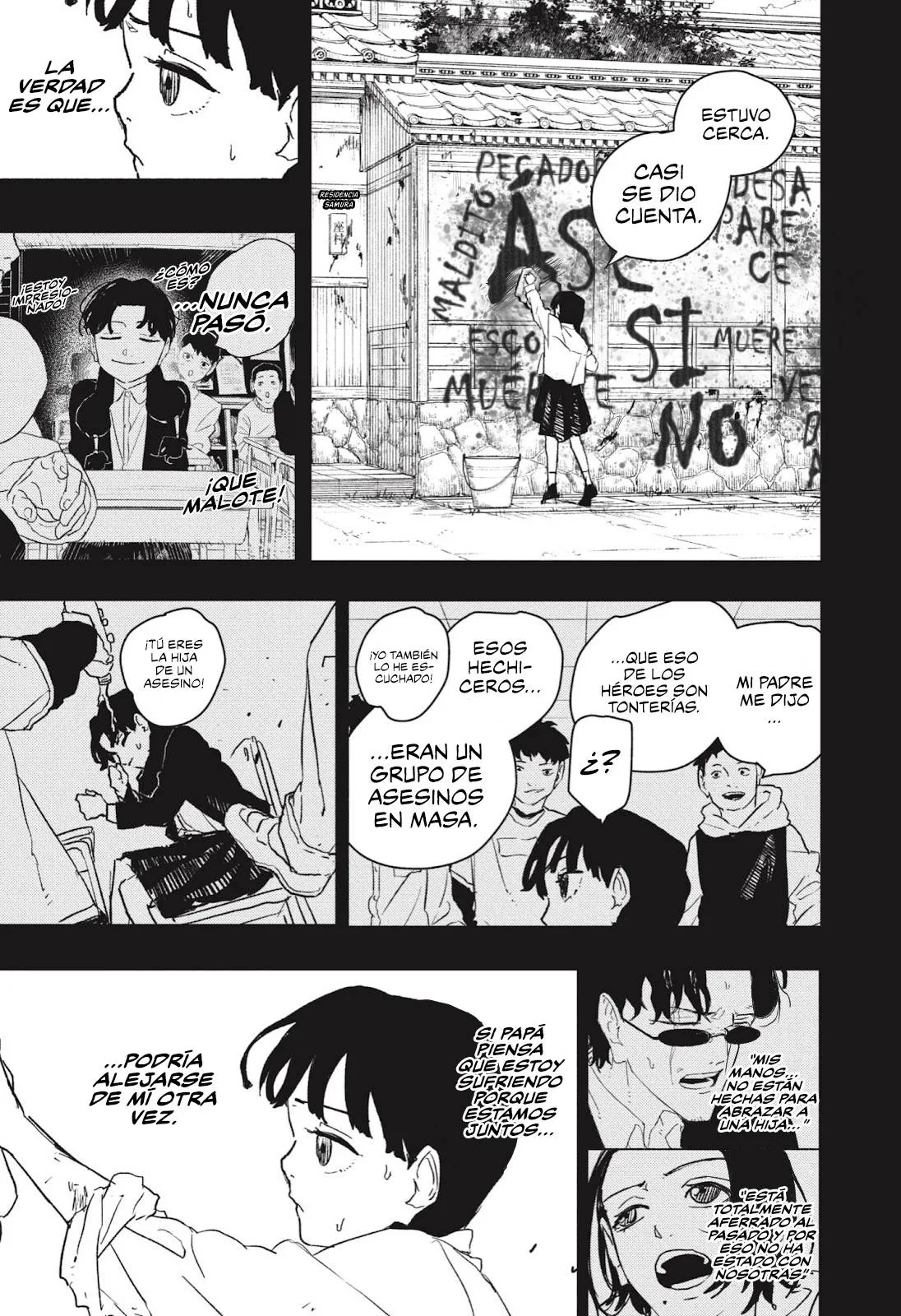 Kagurabachi capítulo 73, página 16