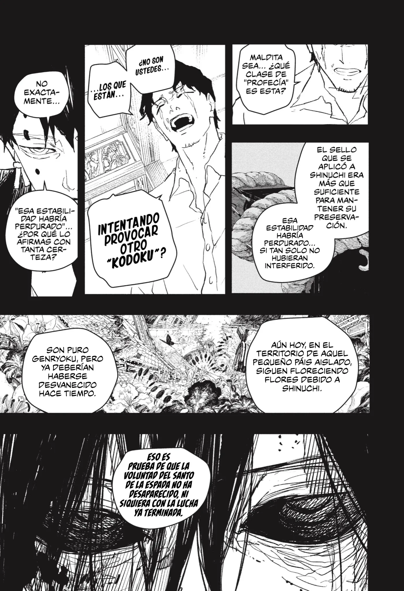 Kagurabachi capítulo 74, página 4