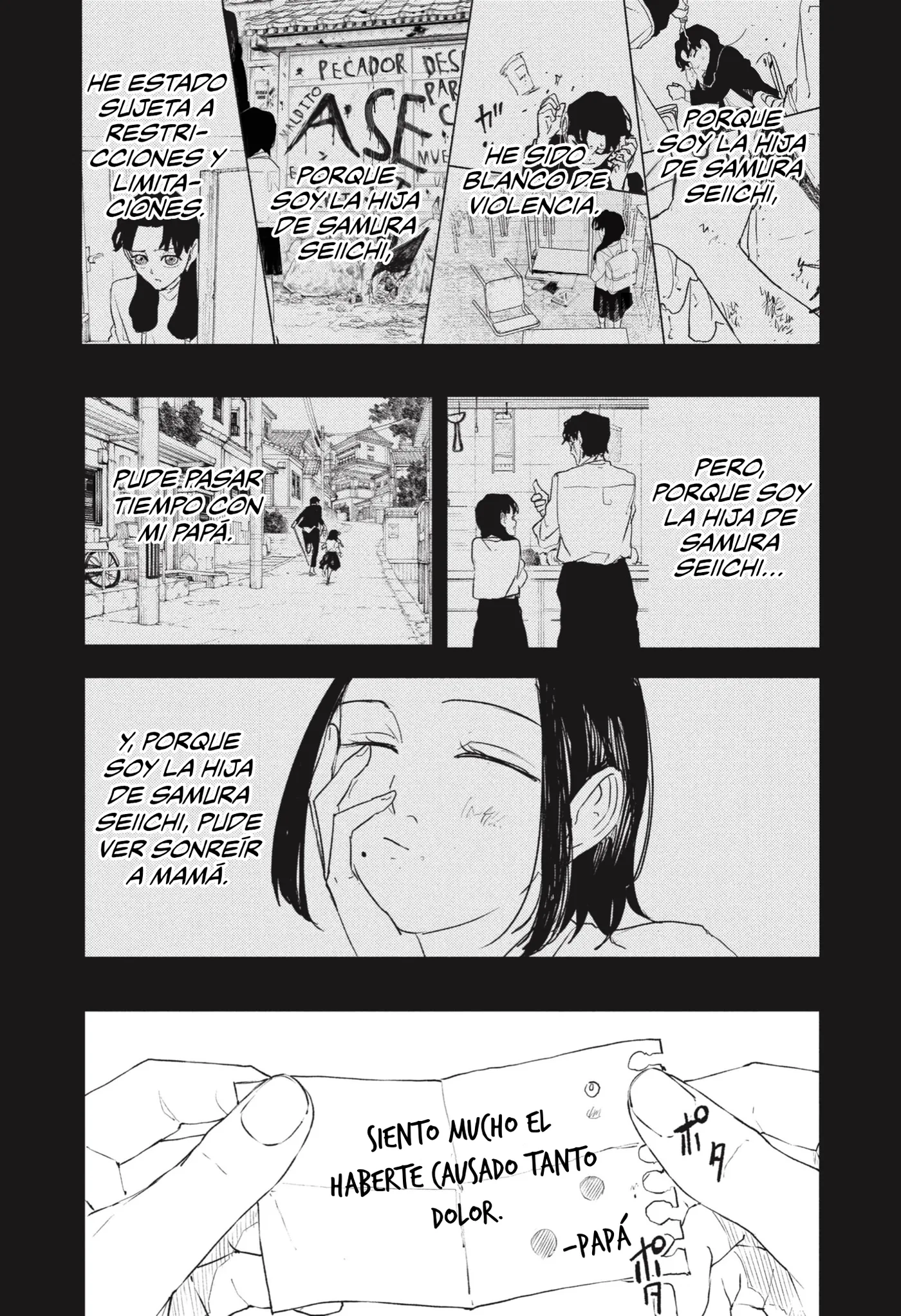 Kagurabachi capítulo 74, página 9