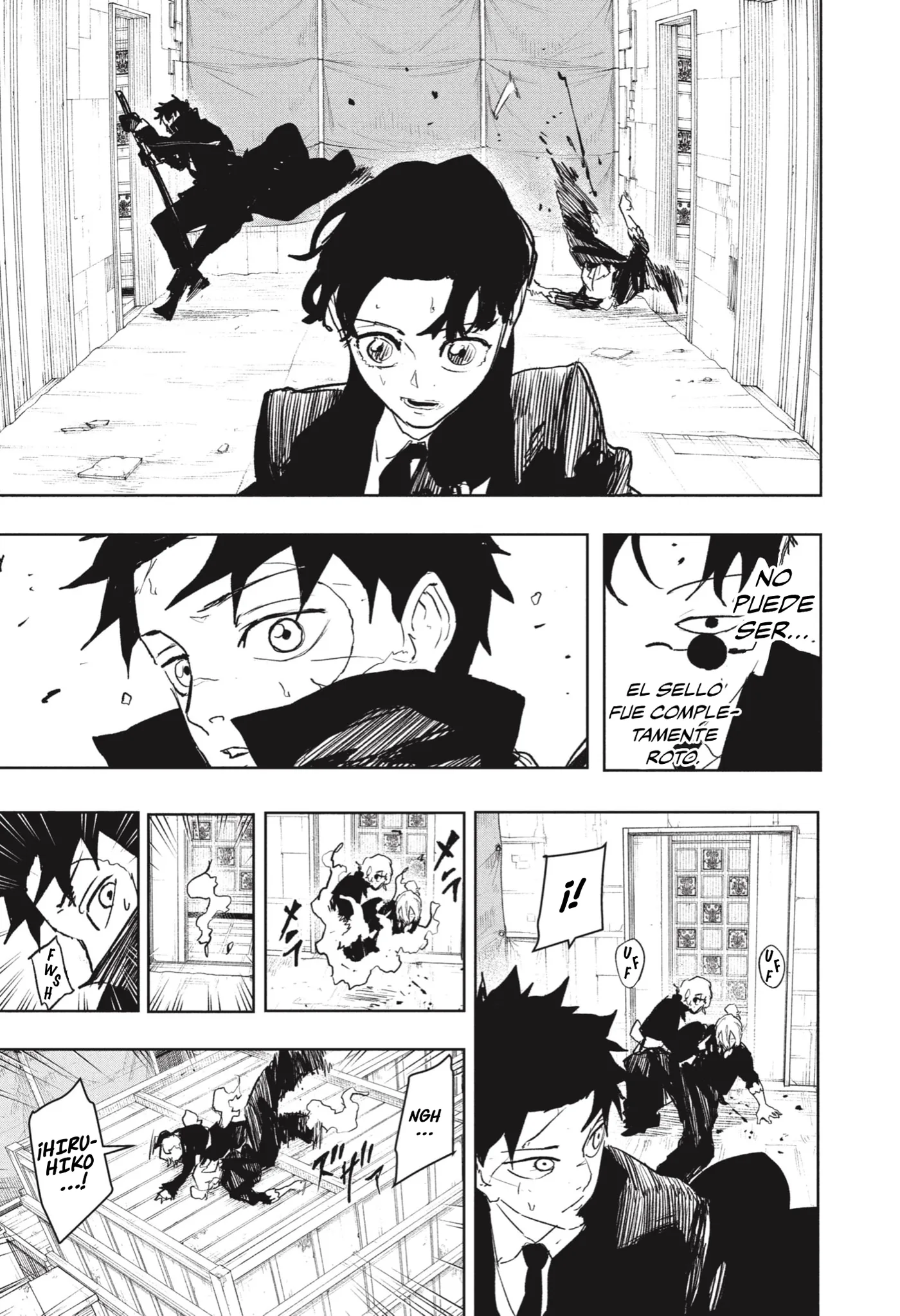 Kagurabachi capítulo 74, página 10