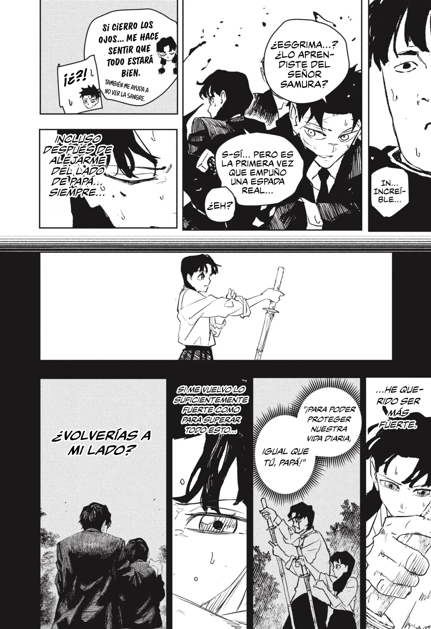 Kagurabachi capítulo 74, página 13
