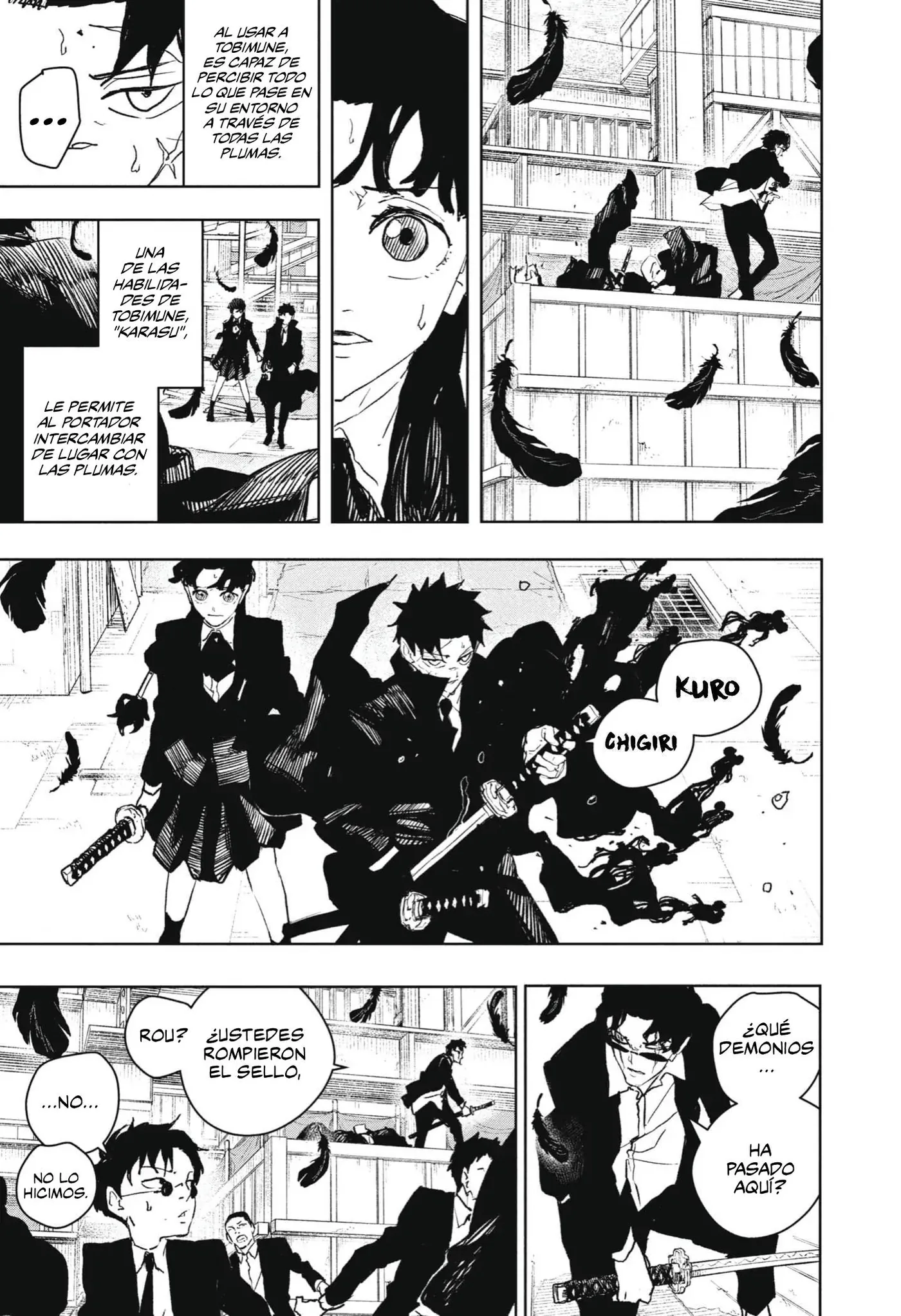 Kagurabachi capítulo 75, página 6