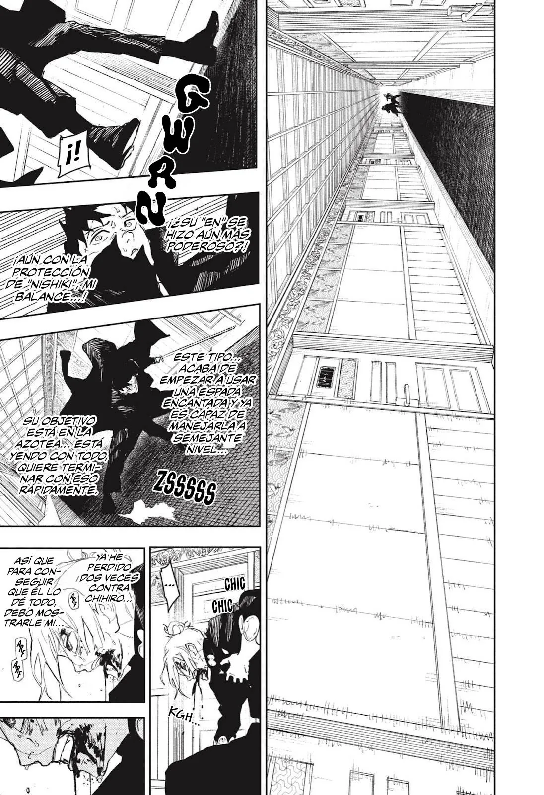 Kagurabachi capítulo 76, página 6