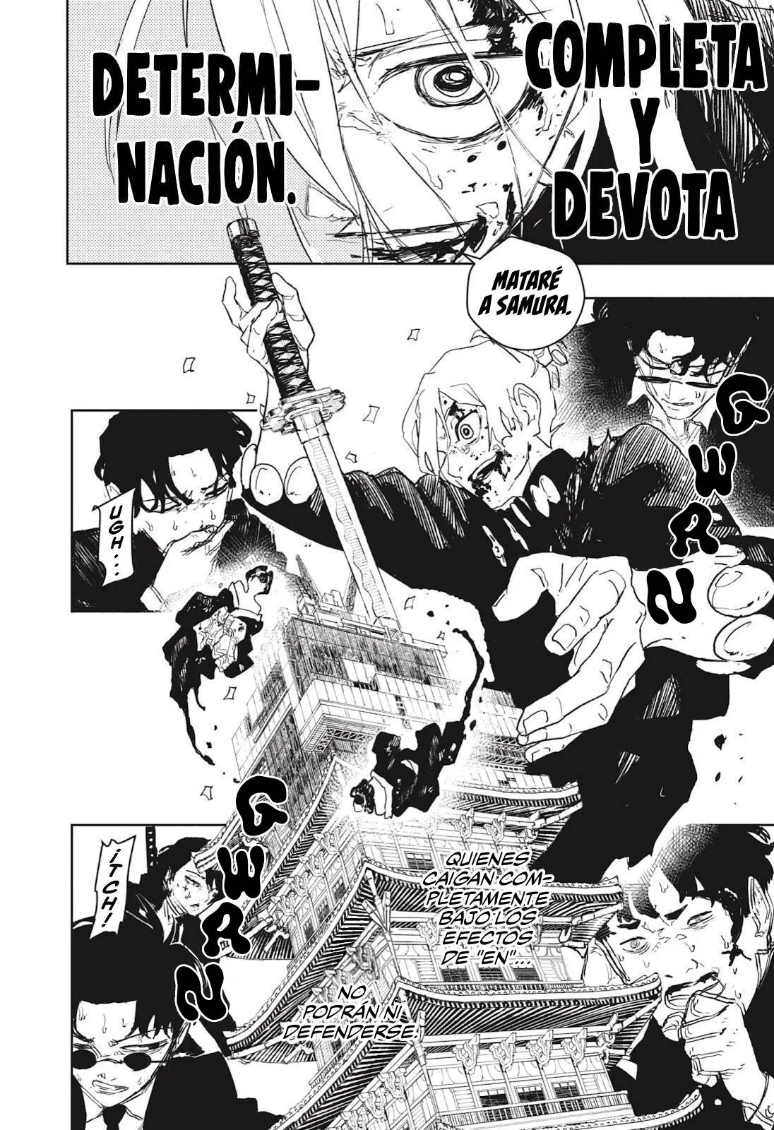 Kagurabachi capítulo 76, página 7