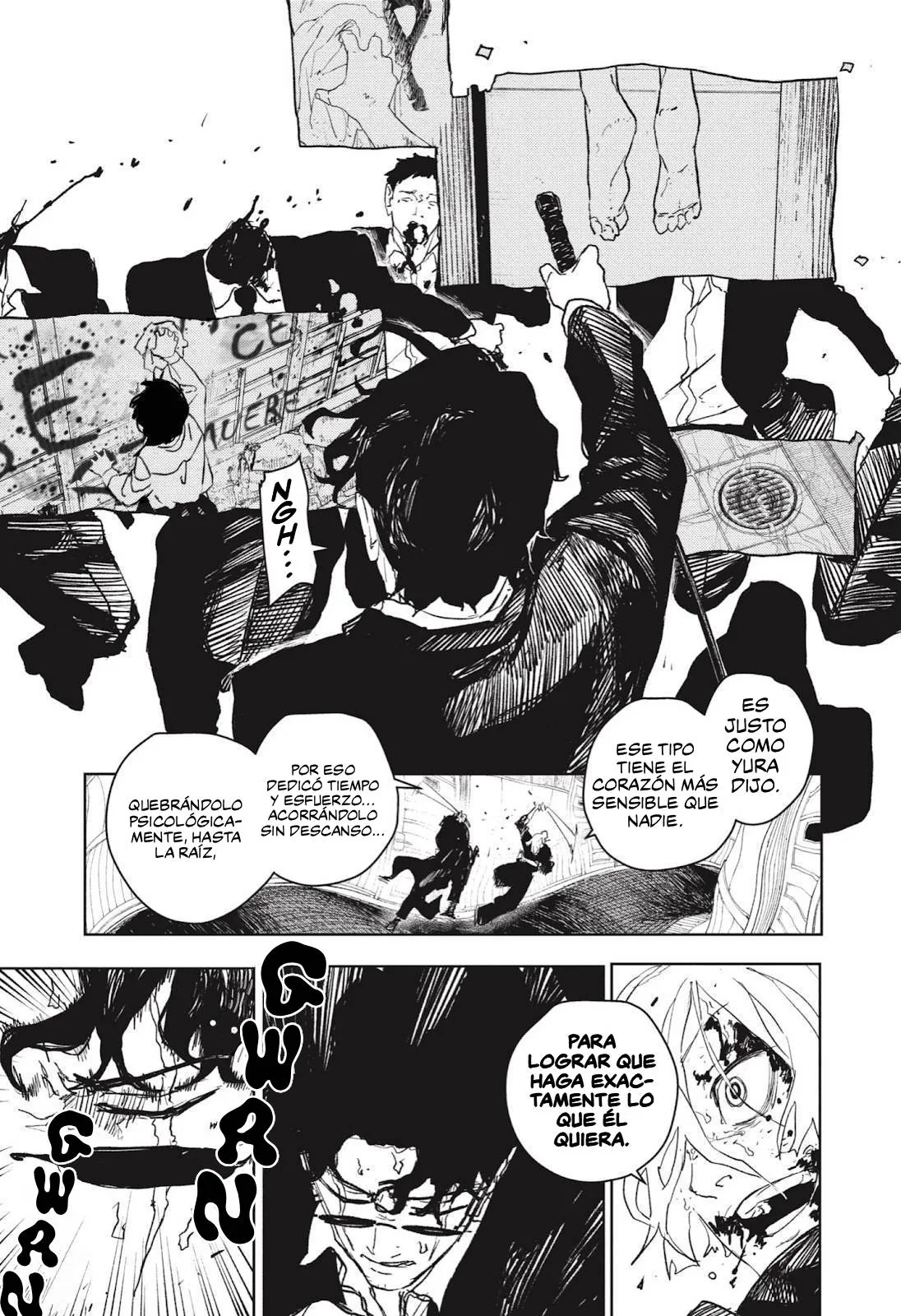 Kagurabachi capítulo 76, página 10
