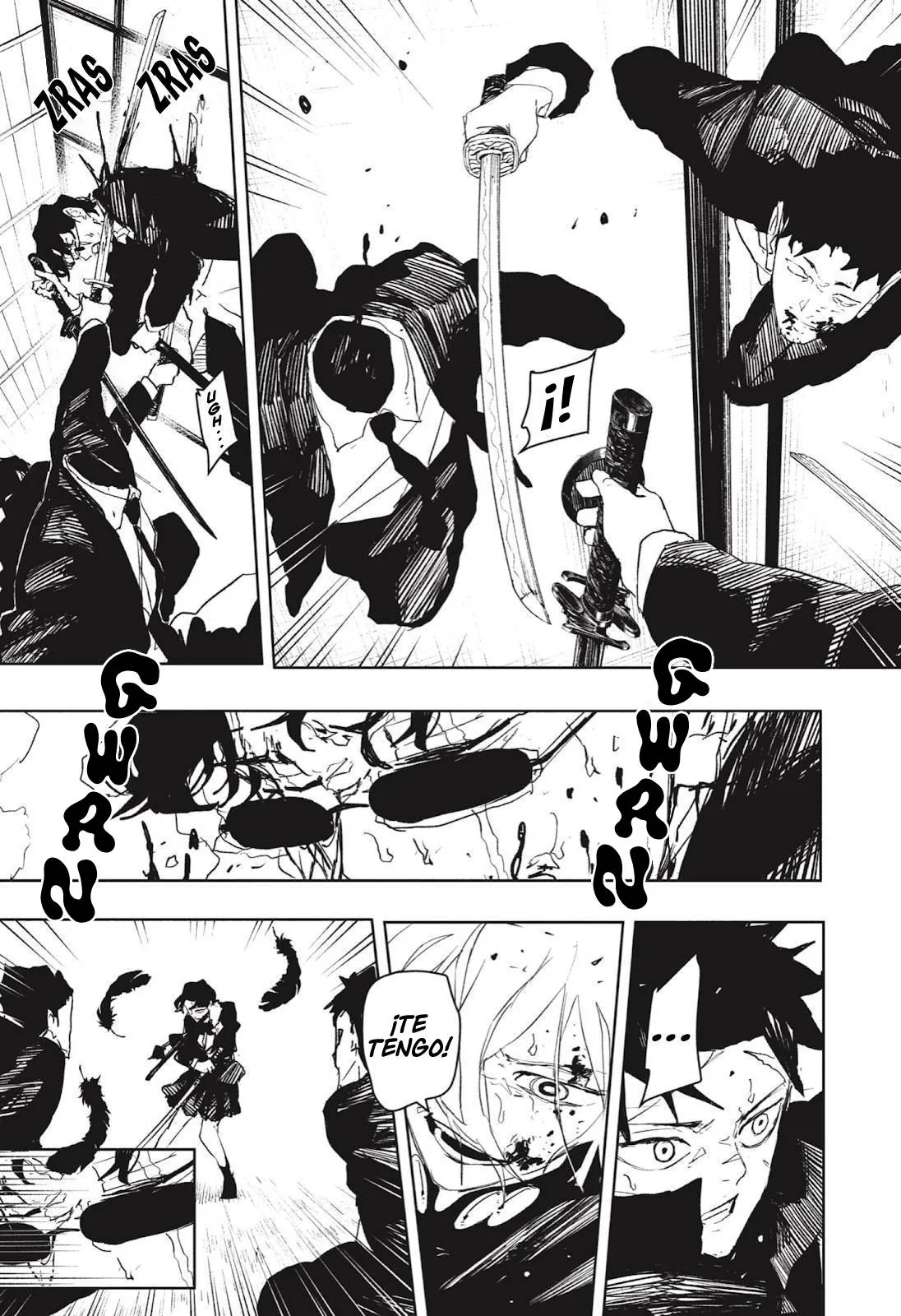 Kagurabachi capítulo 76, página 12