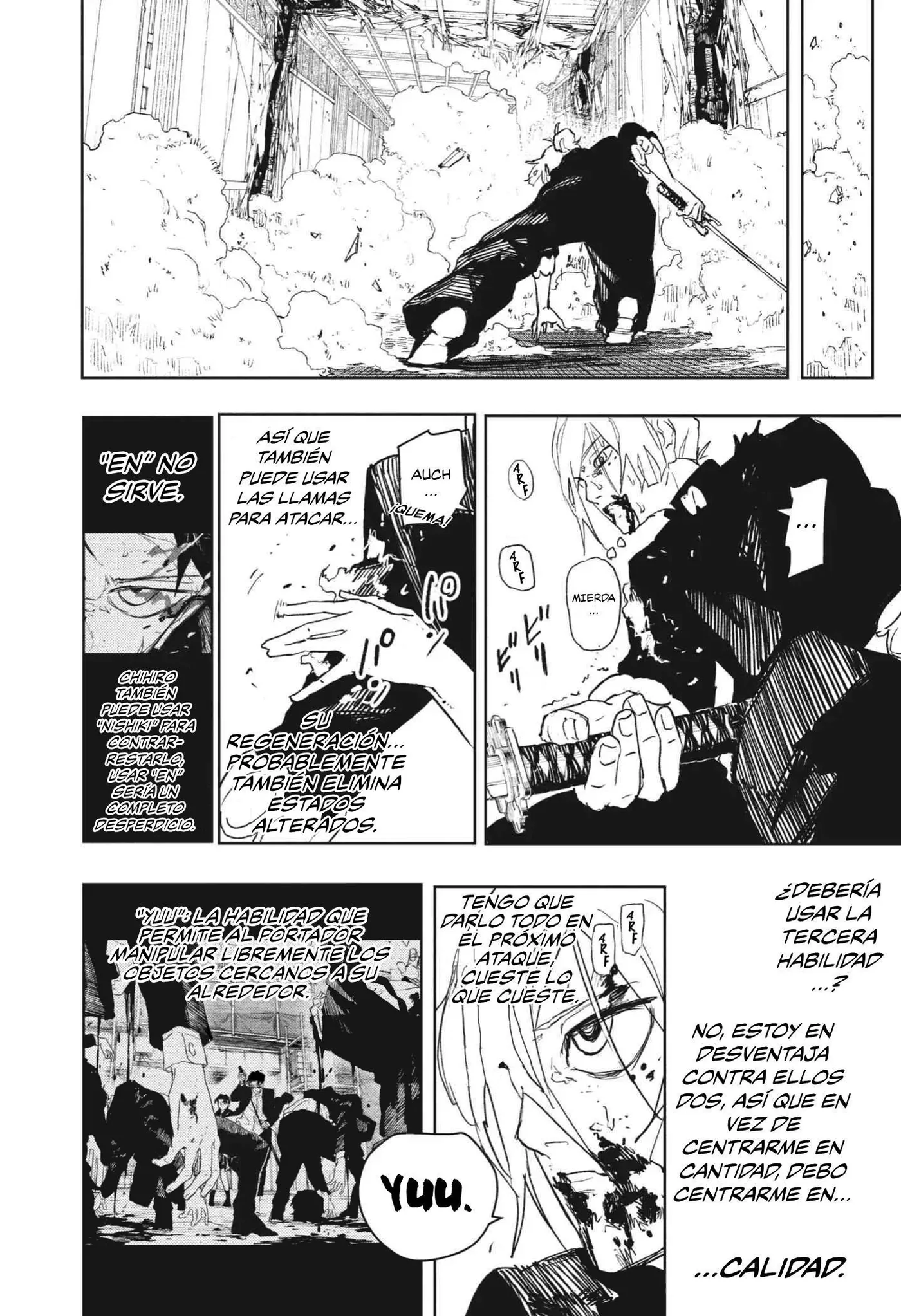 Kagurabachi capítulo 77, página 7