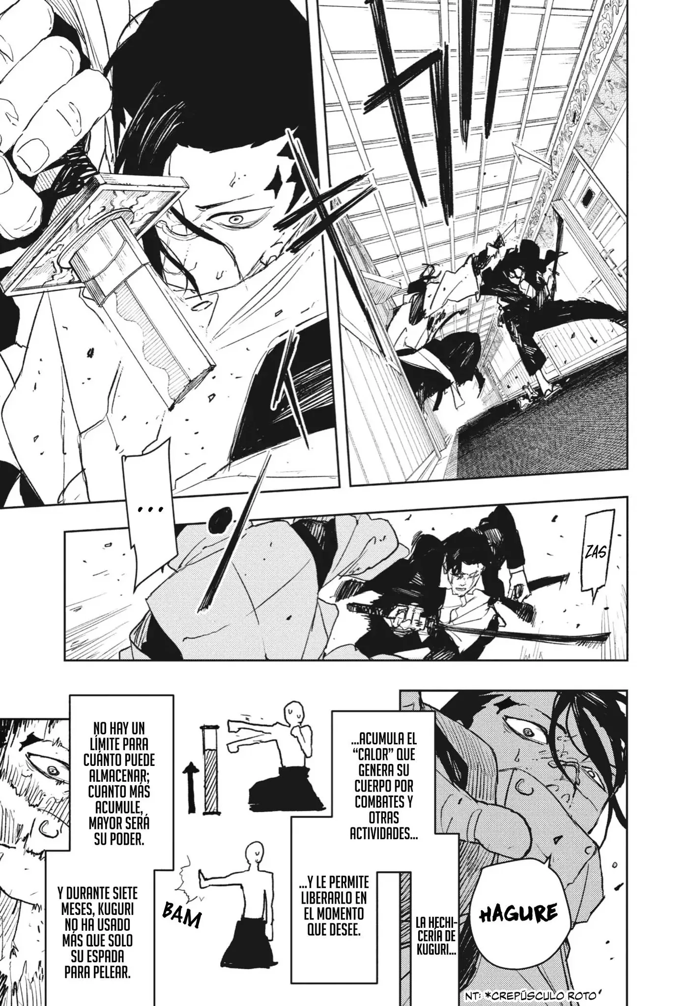 Kagurabachi capítulo 78, página 6