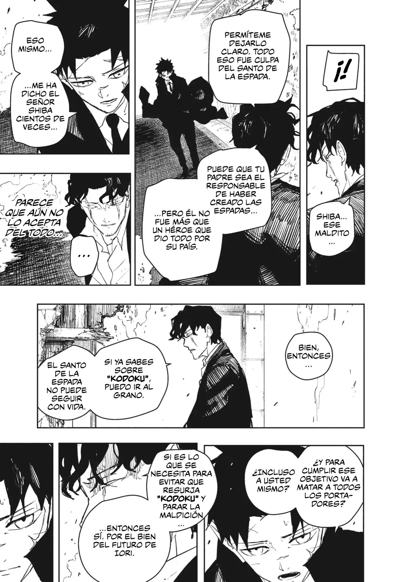 Kagurabachi capítulo 78, página 12