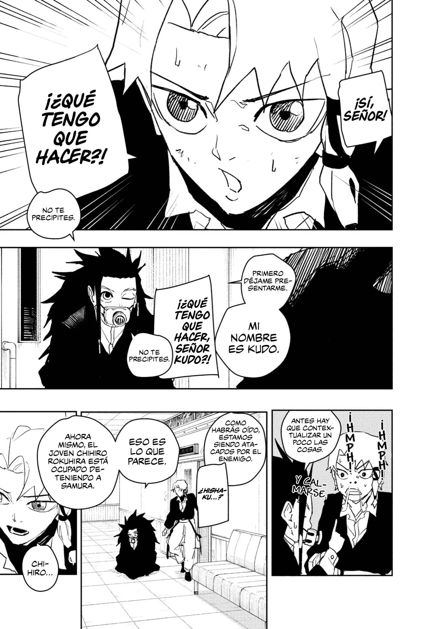 Kagurabachi capítulo 79, página 2