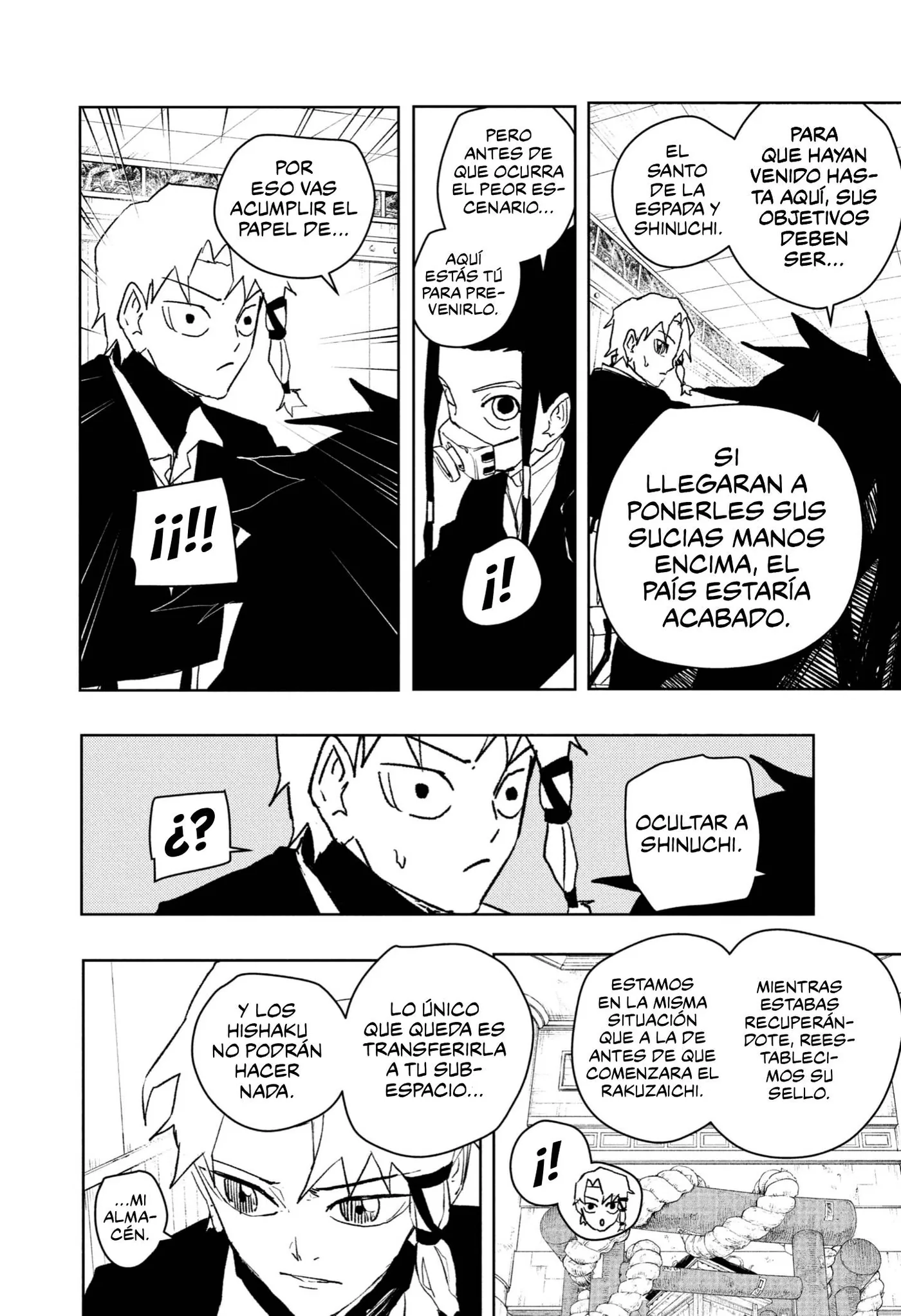 Kagurabachi capítulo 79, página 3