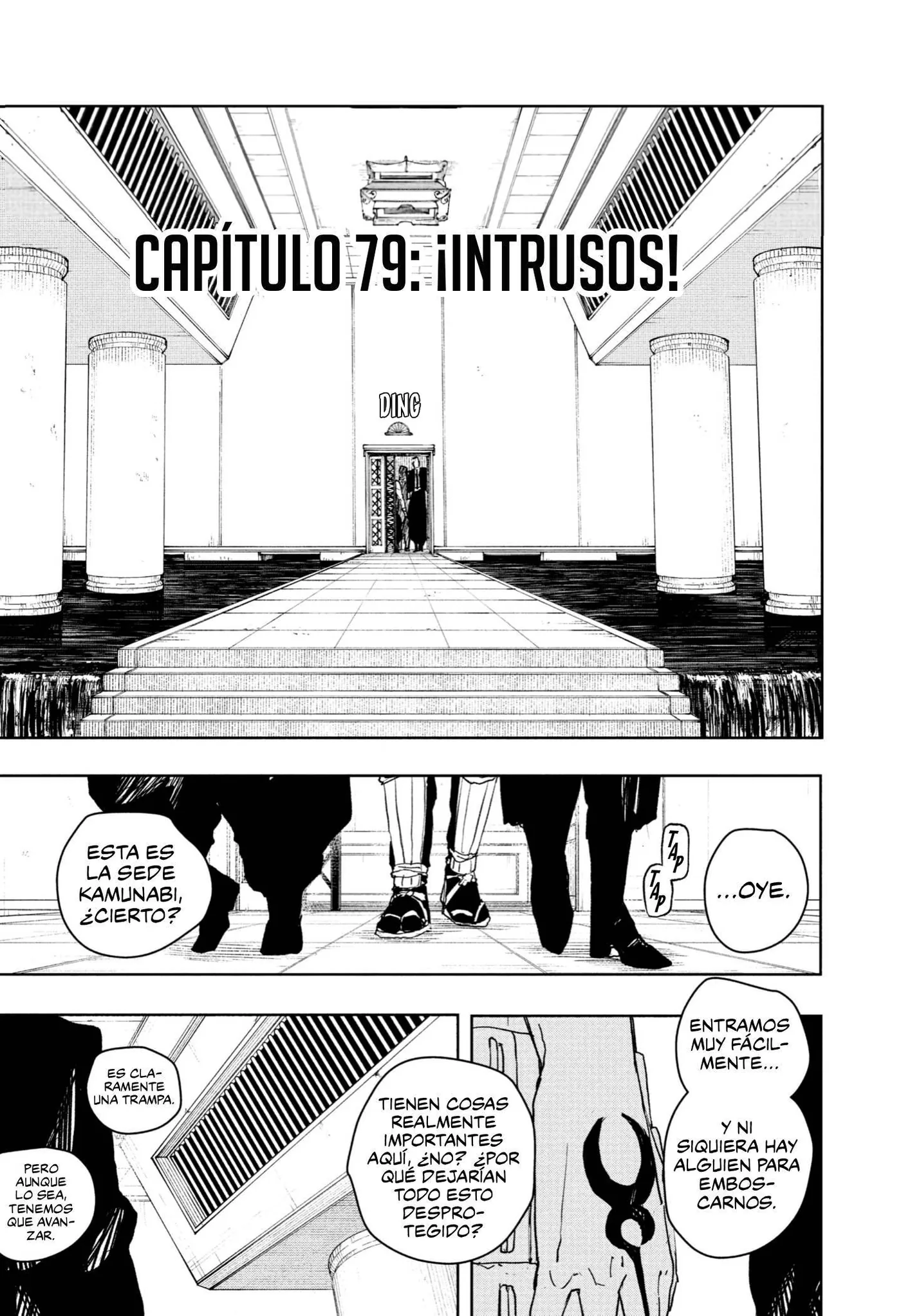 Kagurabachi capítulo 79, página 6
